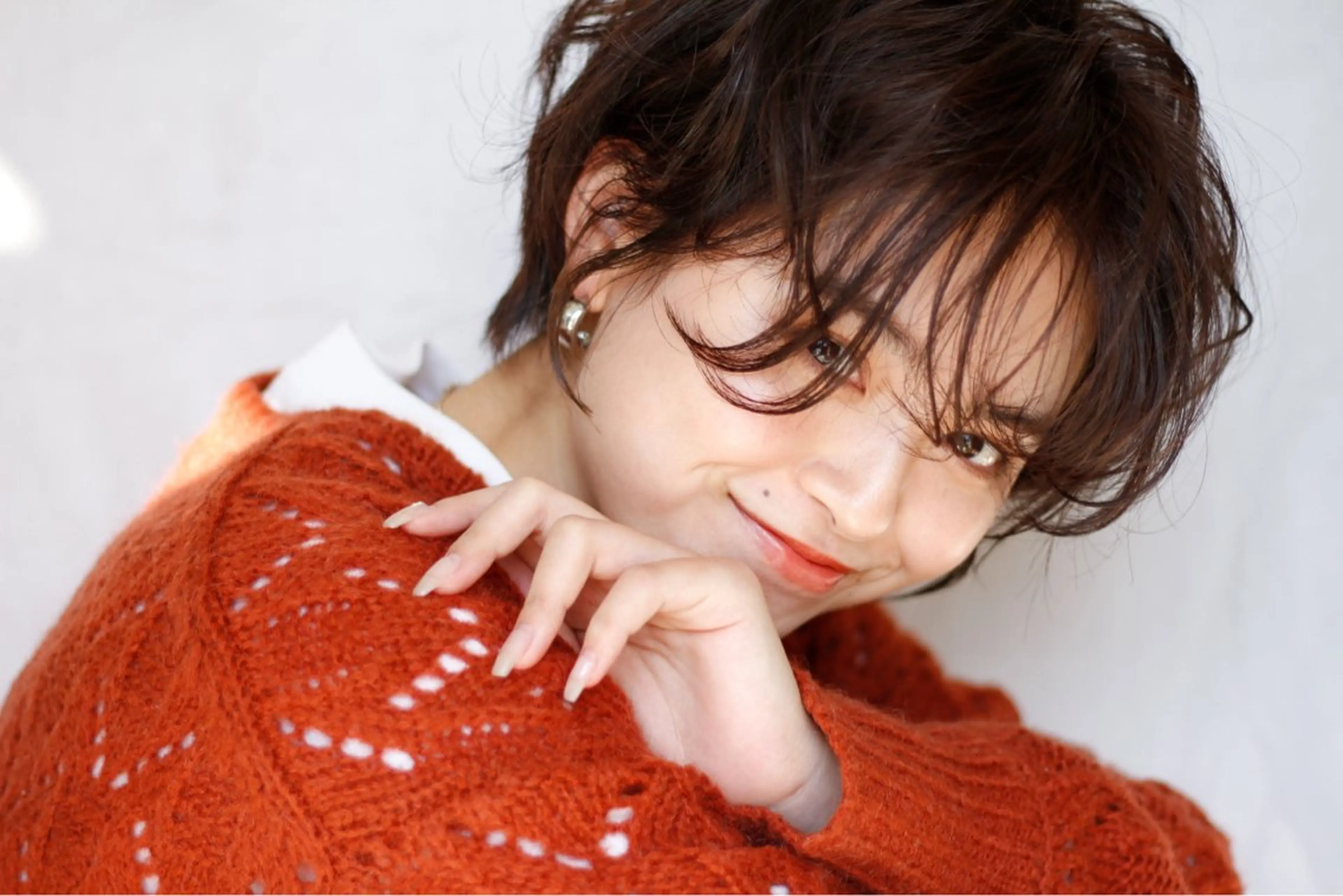 ショート 顔周りデザイン/ ママ美容師/濱ほのかのヘアスタイル