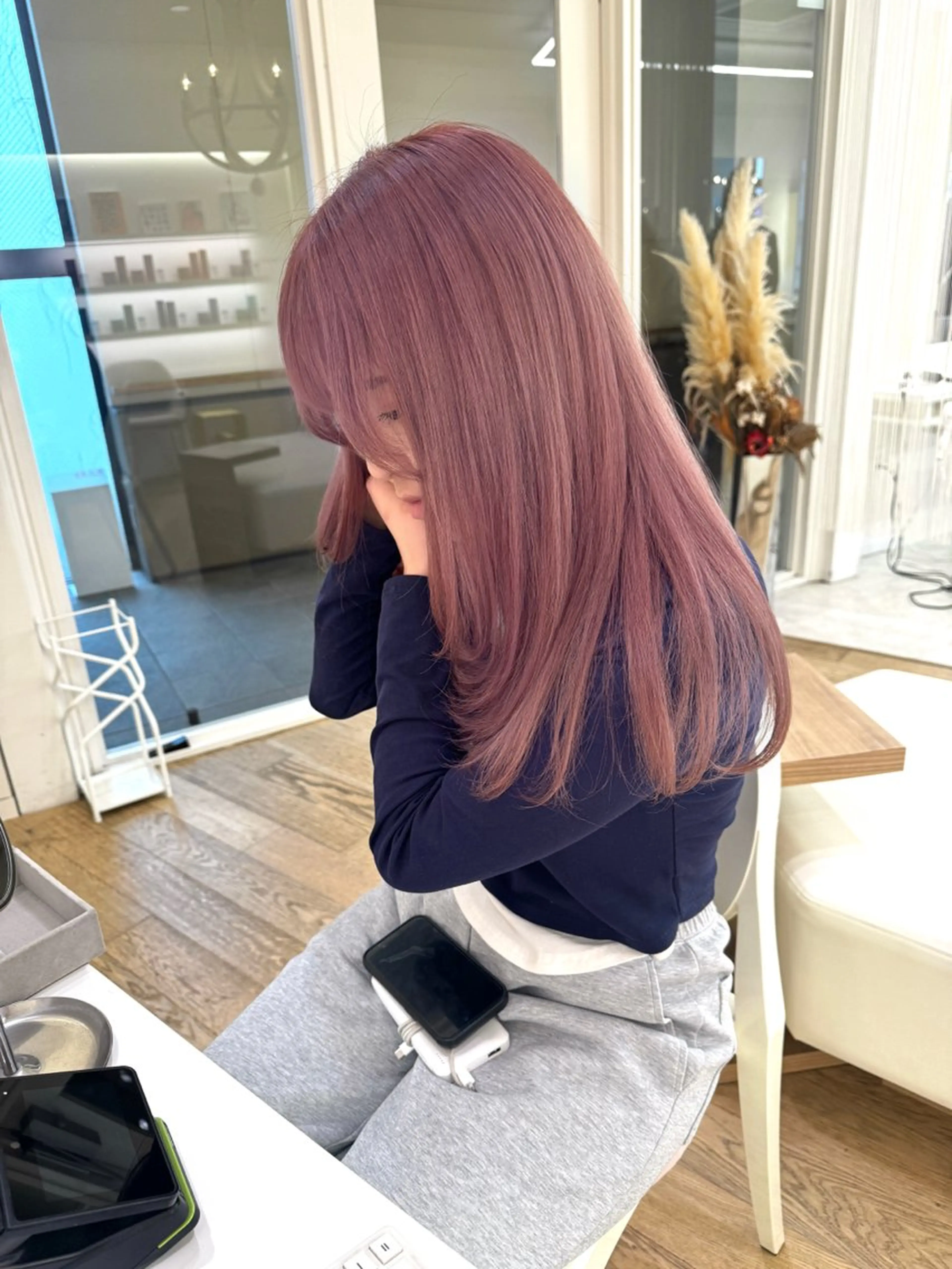 ロング カラー ヘアカラー ♡ParveMix NANO♡のヘアスタイル