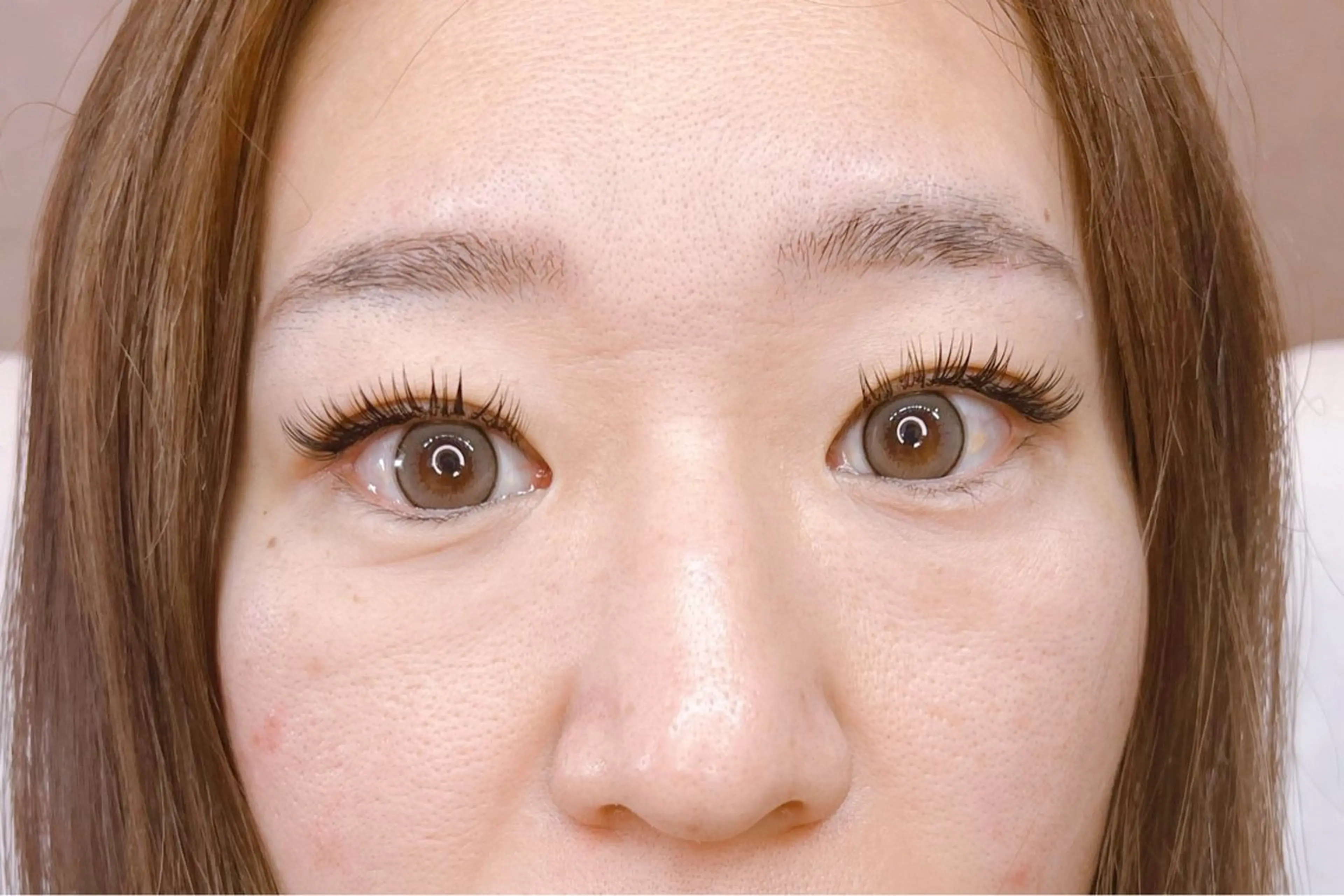 マツエク・マツパ フラットラッシュ 一重×まつ毛パーマ ボリュームラッシュ マツエク Feather MAIのマツエク・マツパデザイン