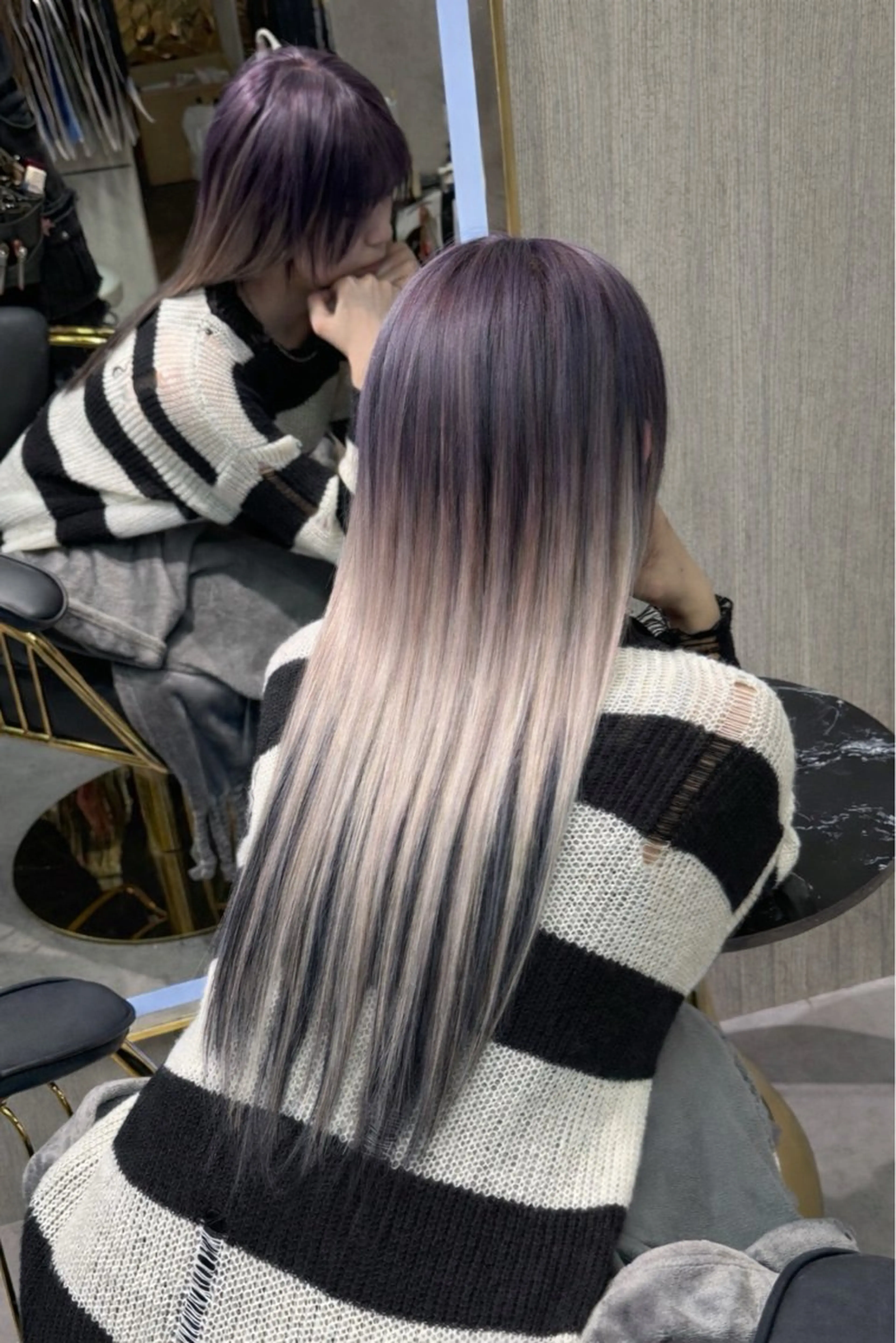 カラー カット エクステ 🐺新宿manabu カットモデル募集中のヘアスタイル