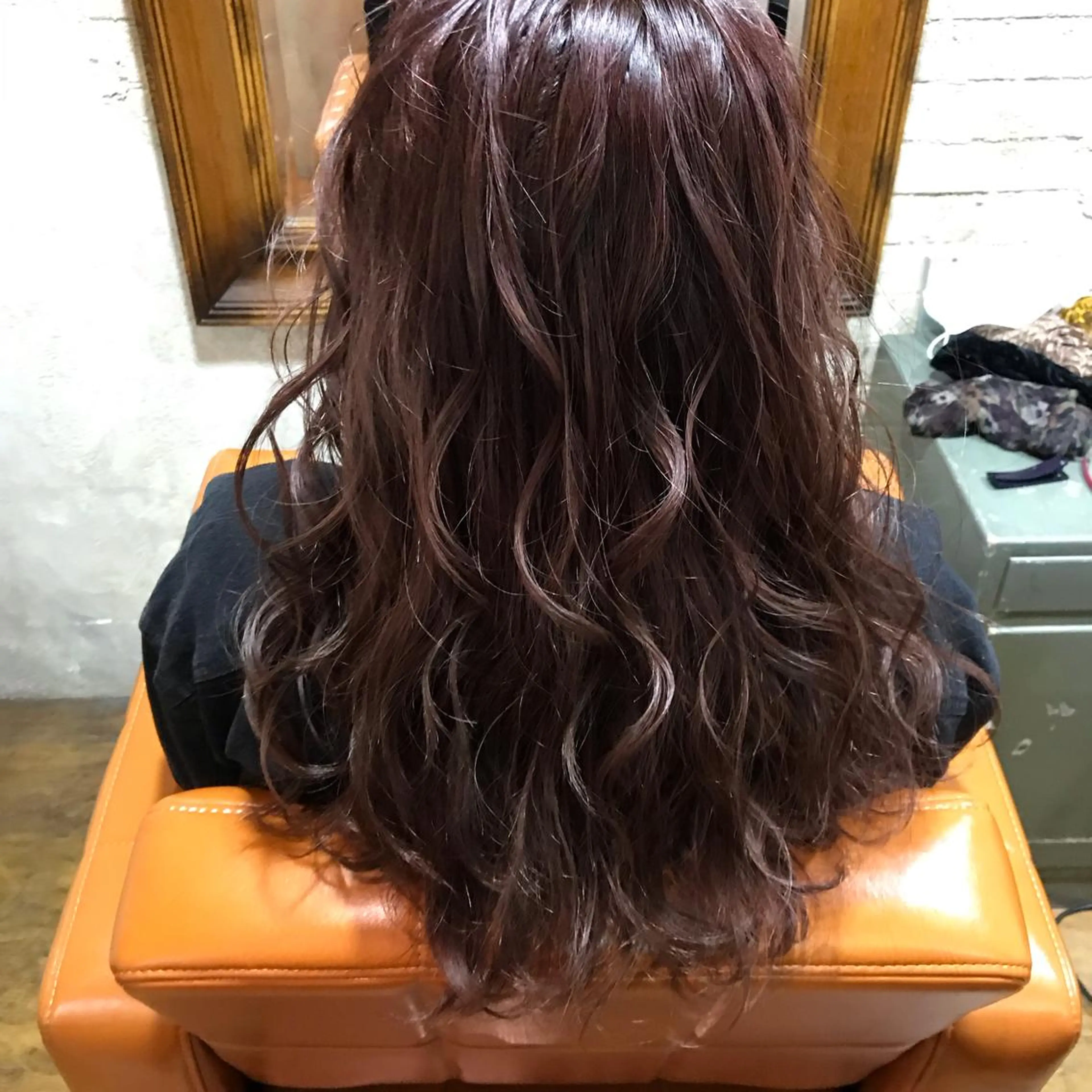 ロング ヘアカラー 韓国 / 中国ヘア 🦋Noniのヘアスタイル