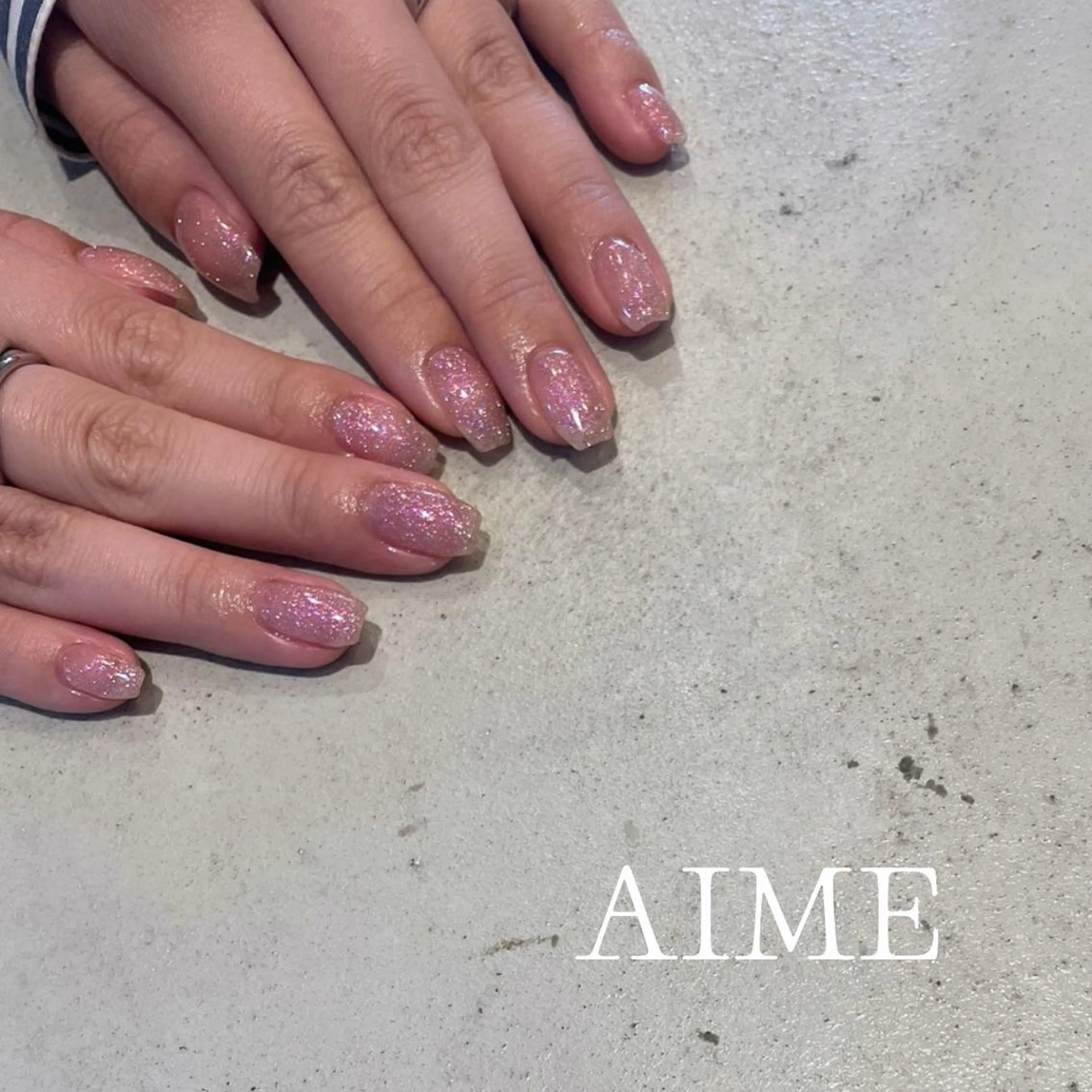 ネイル アートネイル ハンドネイル AIME （momo）のネイルデザイン