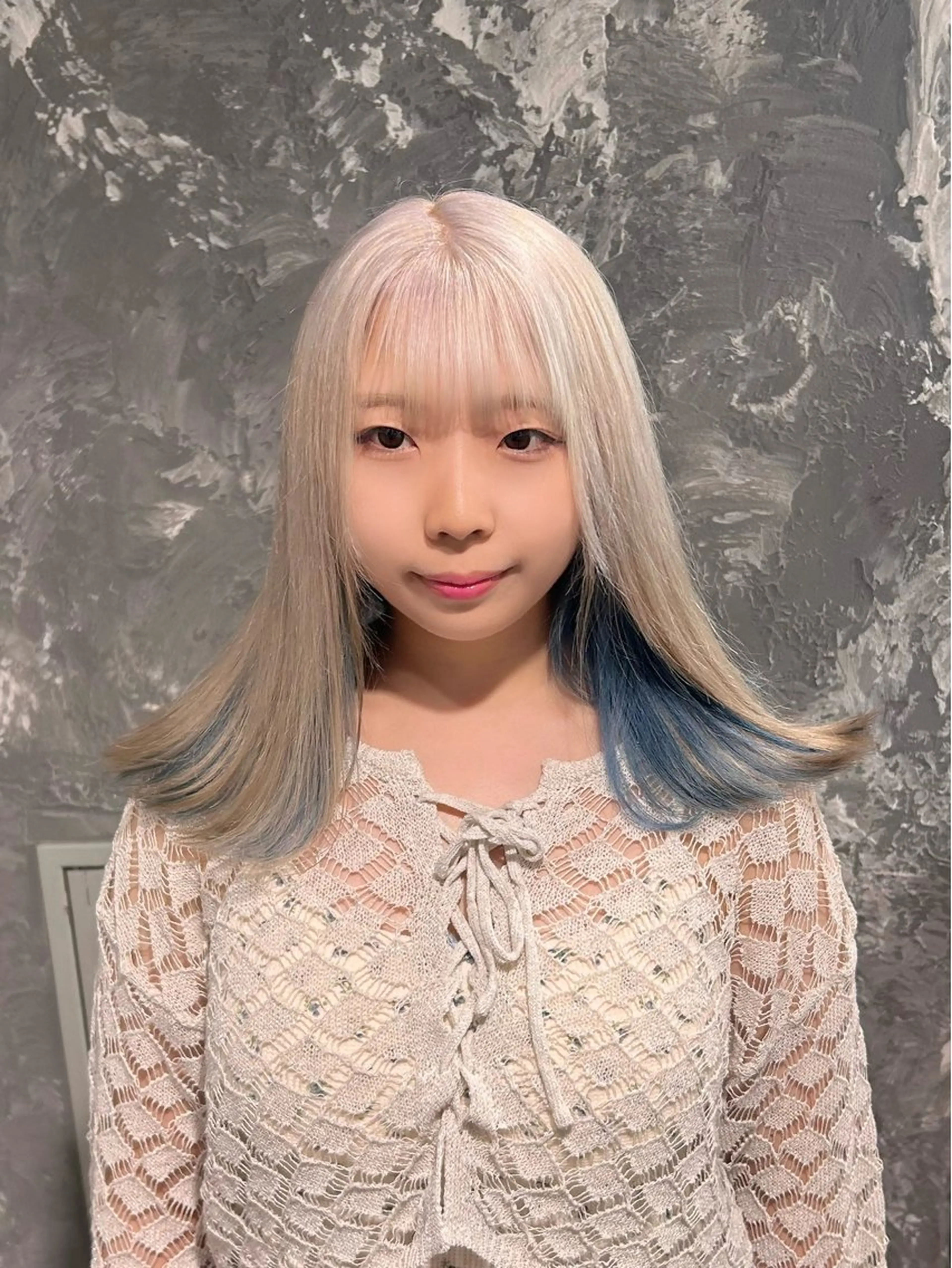 セミロング カラー IS所属・横浜美容室/透明感 カラー/レイヤーのヘアスタイル