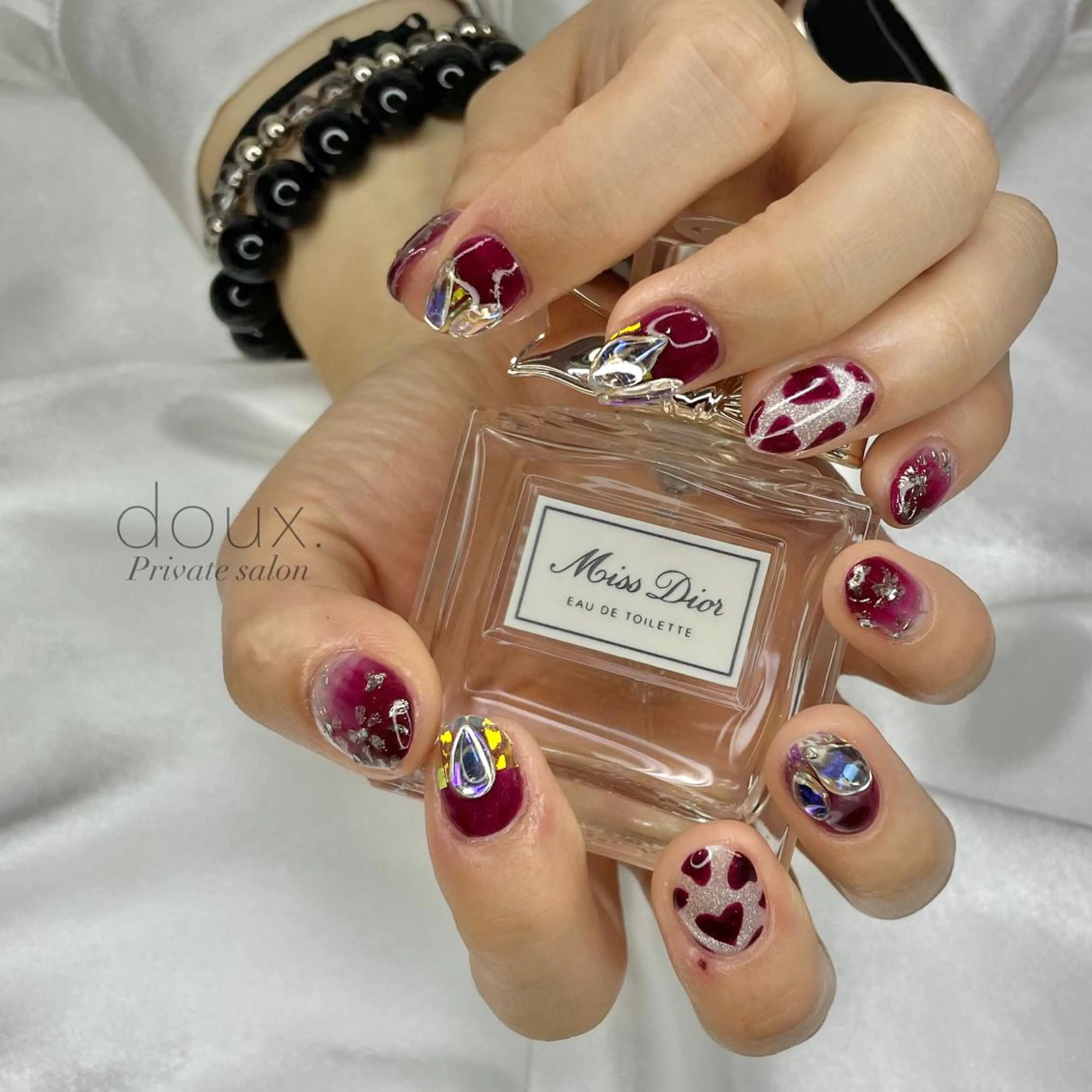 ネイル バレンタイン doux. nailのネイルデザイン