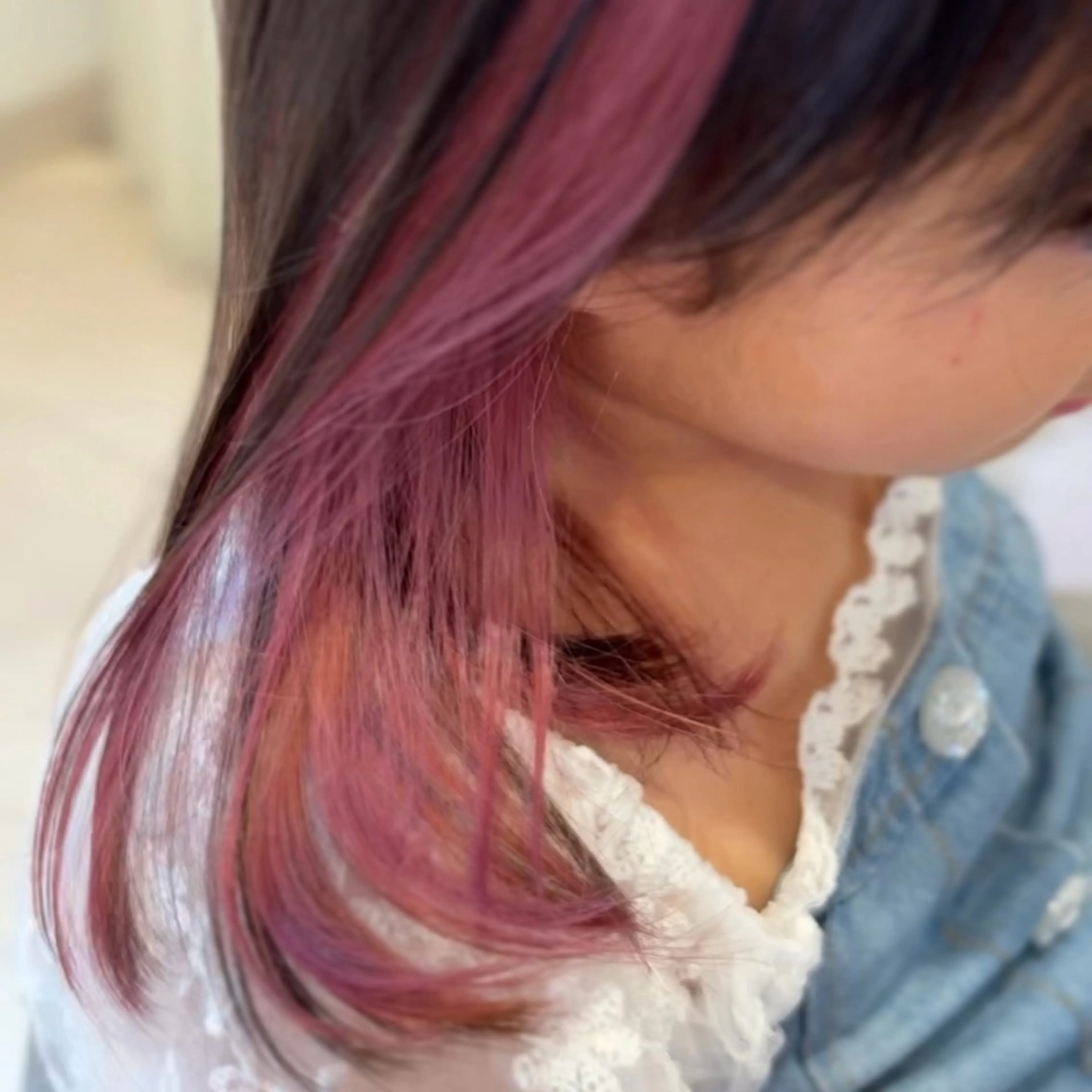 ミディアム カラー haruna☪︎ モデル募集中✩のヘアスタイル