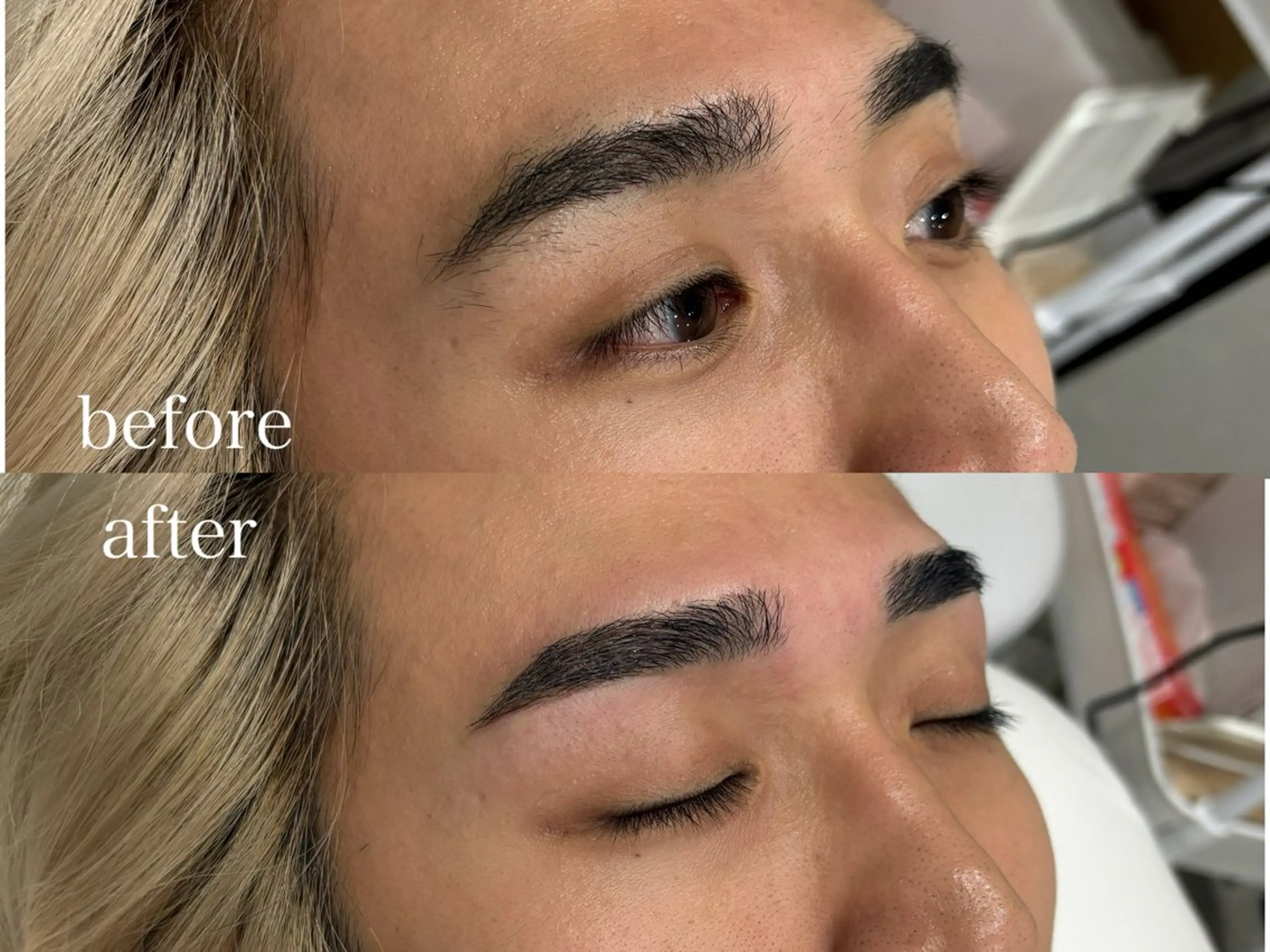 メンズ アイブロウ ハリウッドブロウリフト メンズアイブロウ 眉毛ワックス脱毛 ワックス脱毛 その他(アイブロウ) 韓国肌管理BEAUTY-SALON Teena【ティーナ】ララピール/毛穴/脱毛所属・心斎橋眉毛サロン hiyoriの眉毛・アイブロウイメージ