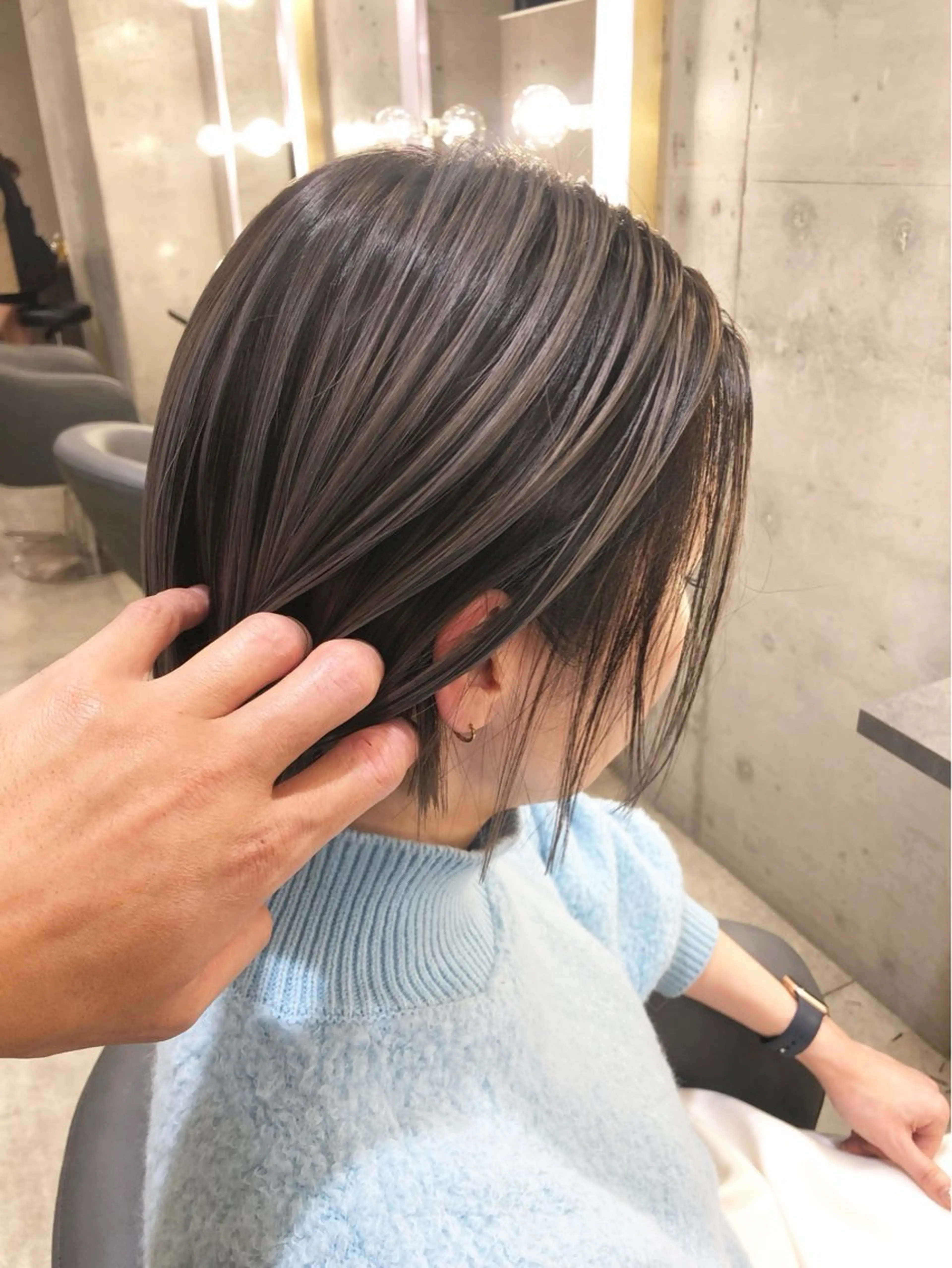 ショート カット ヘアカラー トリートメント Noe心斎橋所属・Noe心斎橋 堀田 朋宏のヘアスタイル