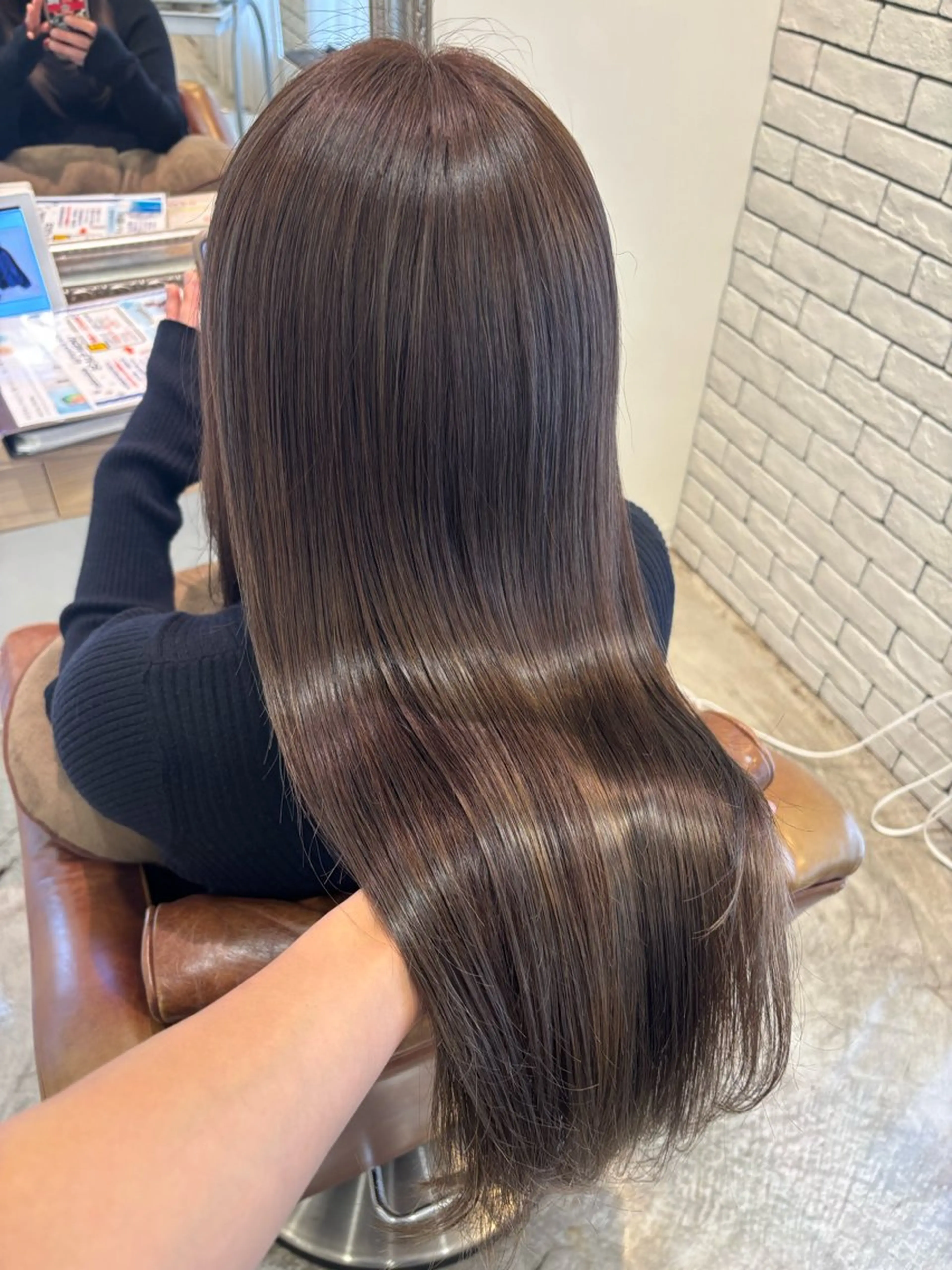 ロング カラー adorableはなみずき店所属・adorable🌼 谷内美沙紀のヘアスタイル