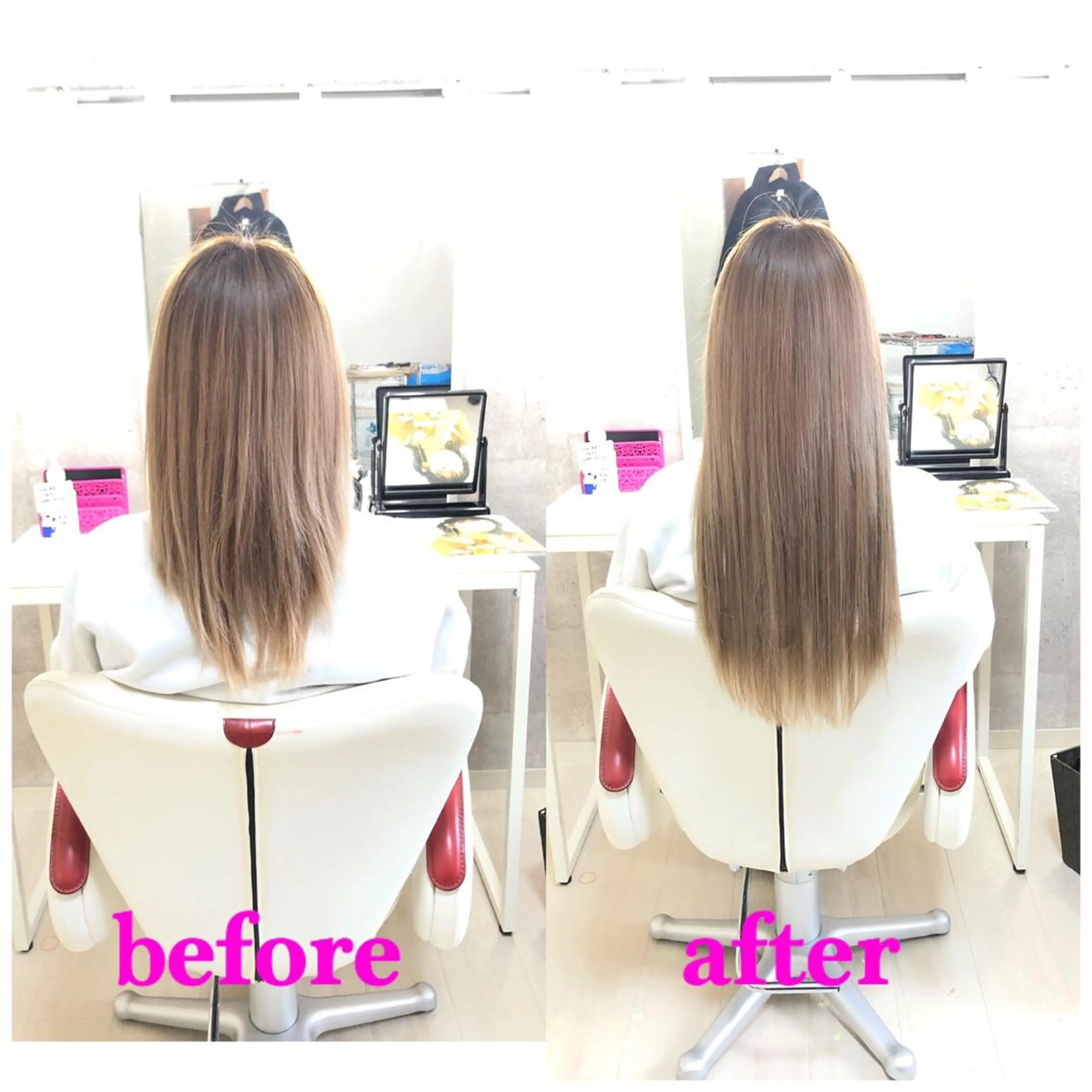 ロング エクステ ドレスアップ心斎橋店所属・🌸ドレスアップ 心斎橋店🌸のヘアスタイル