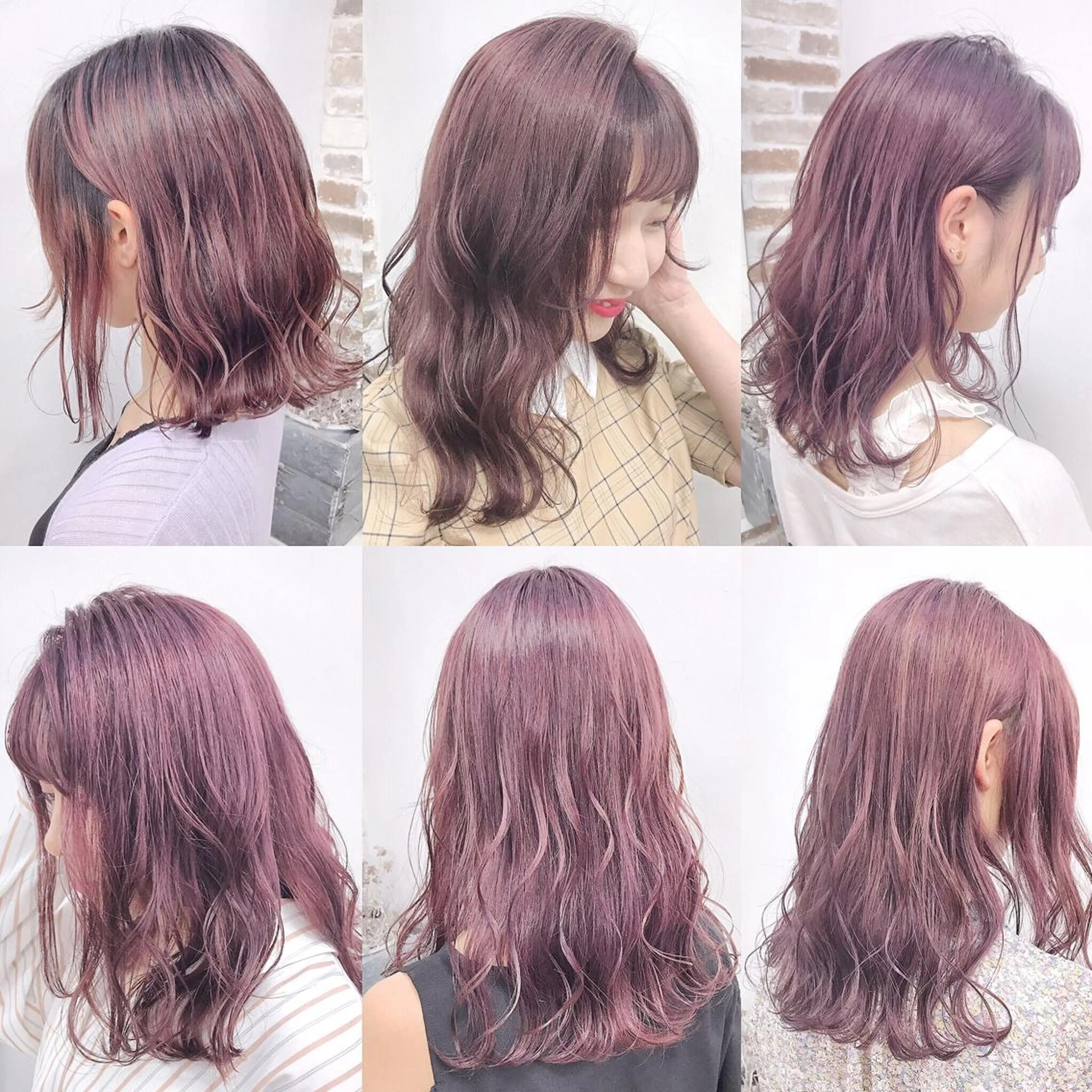 ミディアム カラー 韓国ヘア＆透けカラー keita🇰🇷のヘアスタイル