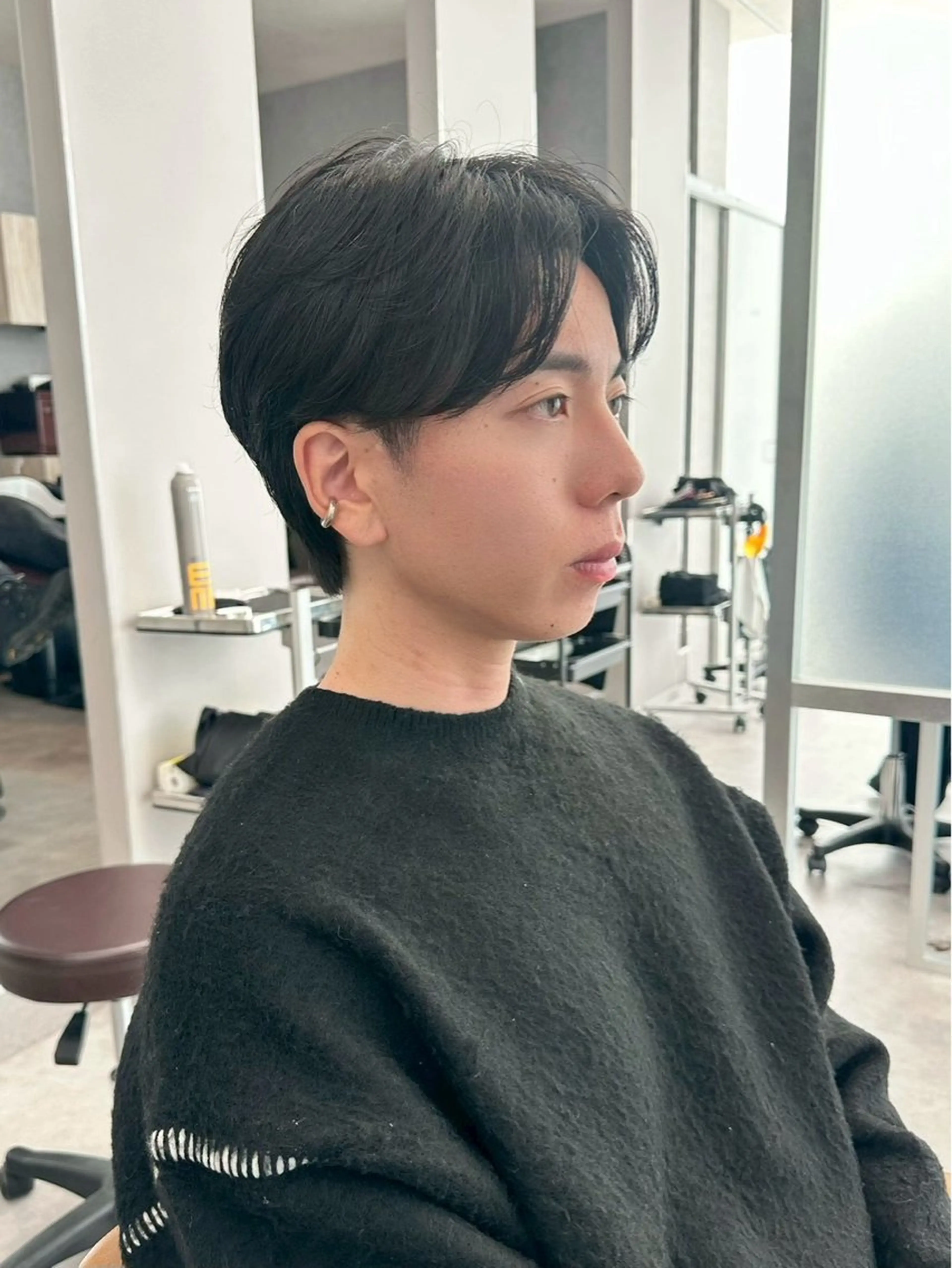 ショート パーマ メンズ カノン/メンズカット /ダウンパーマのヘアスタイル