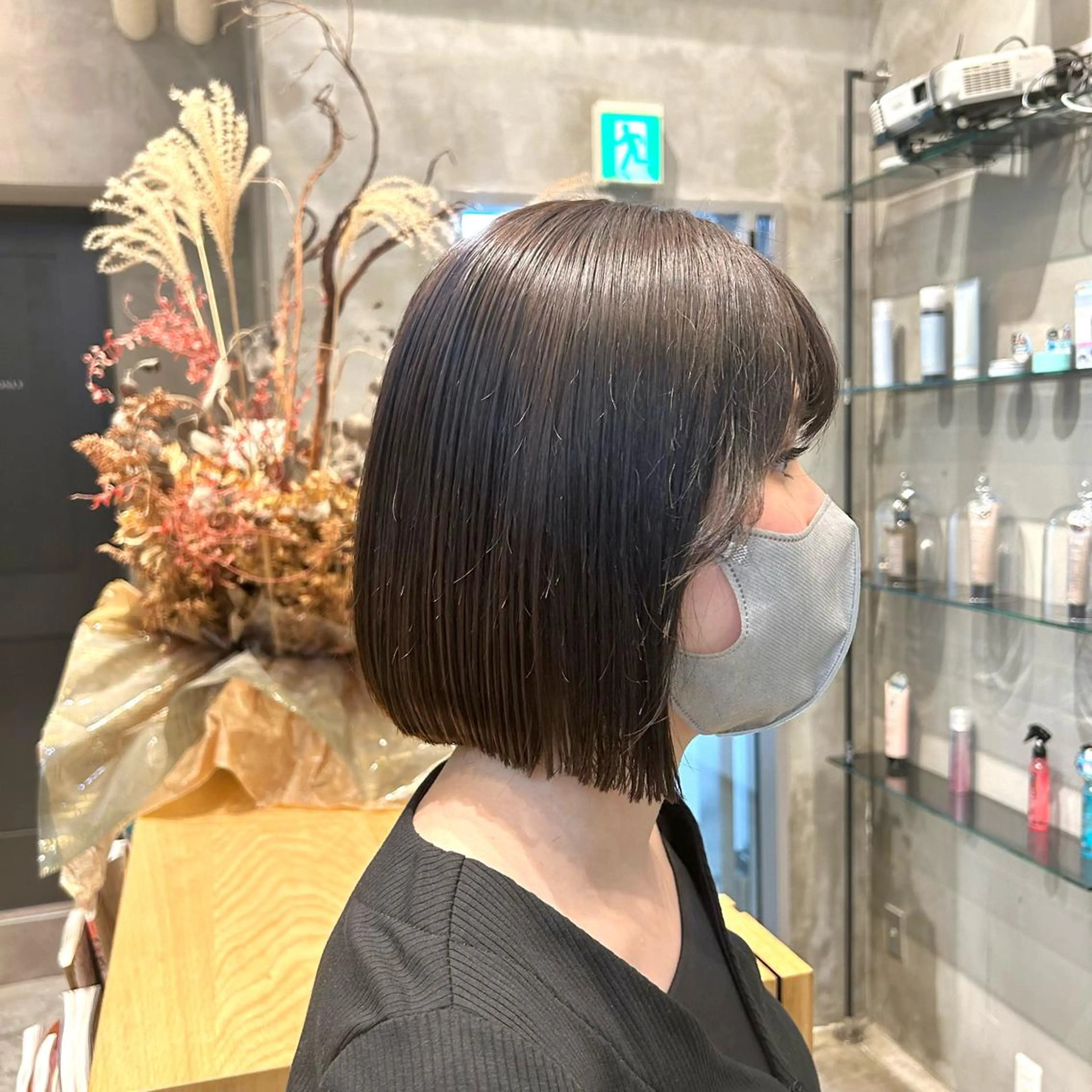 ショート 髪質改善 ANFINI所属・ボブ・レイヤー 田中 励也のヘアスタイル