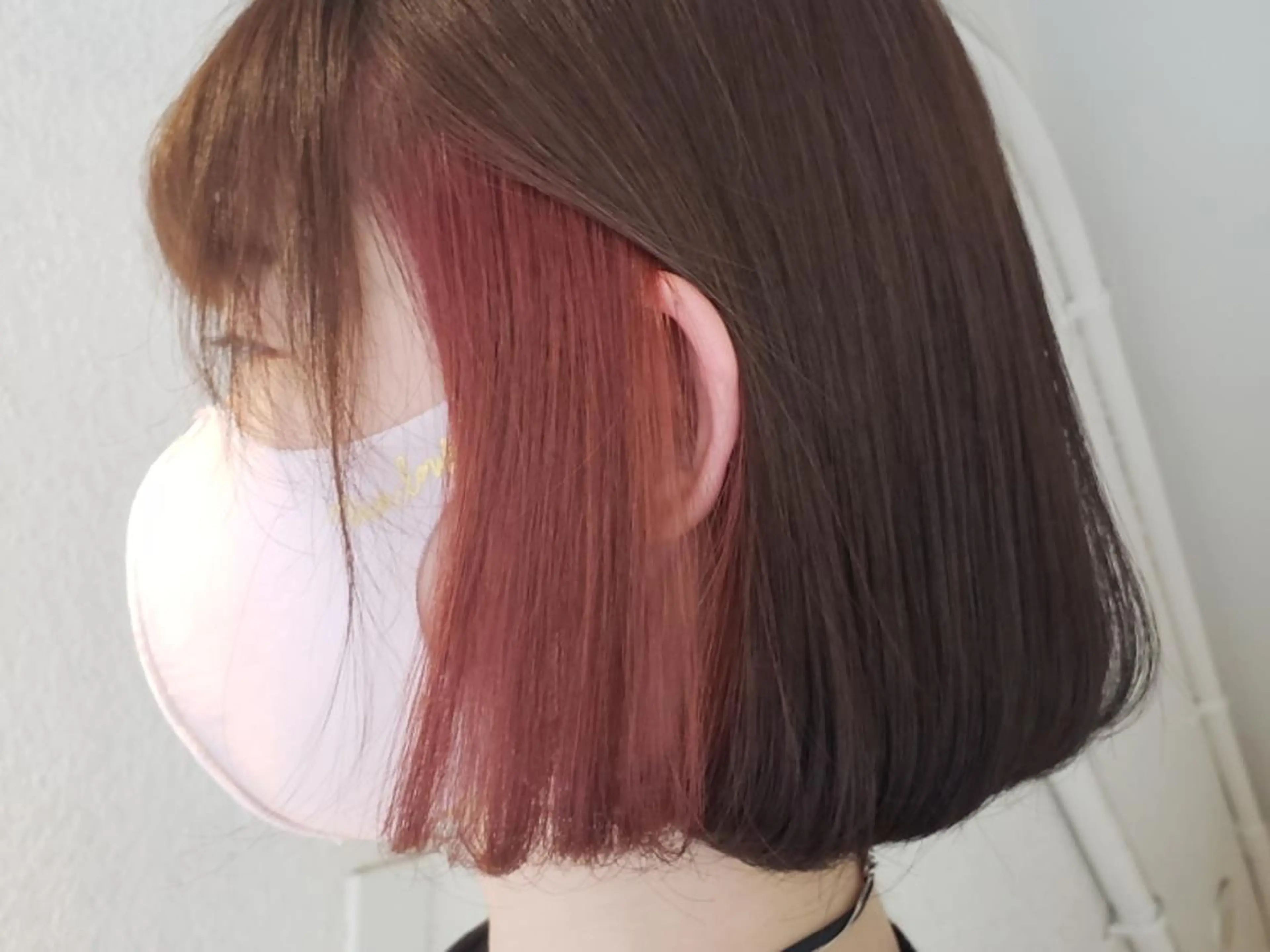 ミディアム カット ヘアカラー トリートメント 🇰🇷透明感×ハイ トーン🌟tomoのヘアスタイル