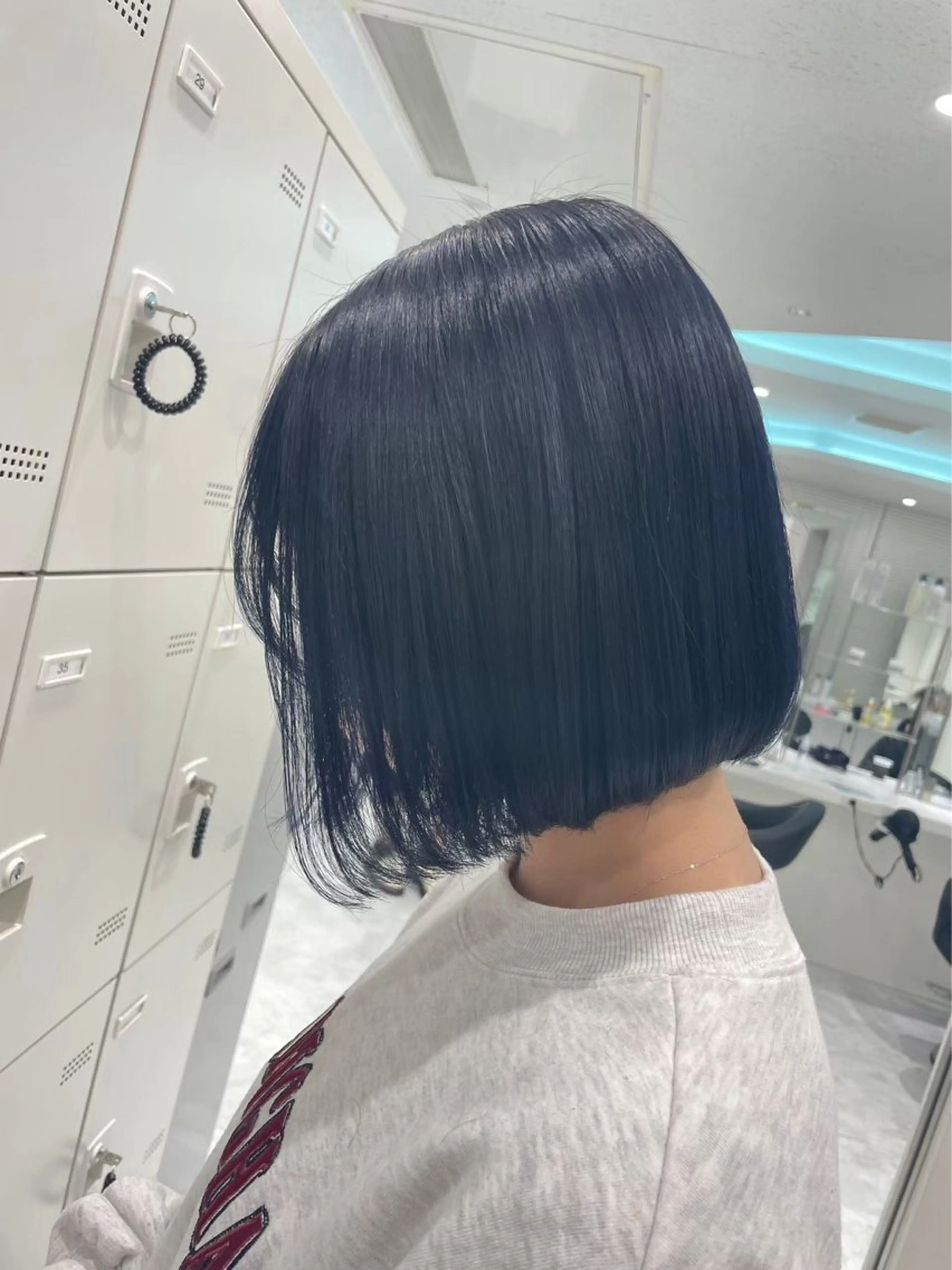 ミディアム カラー ヘアアレンジ ブリーチ 透明感カラー ブリーチなしカラー 髪質改善 似合わせカット 🫧艶感  ハイトー ン／ブリーチ🫧のヘアスタイル
