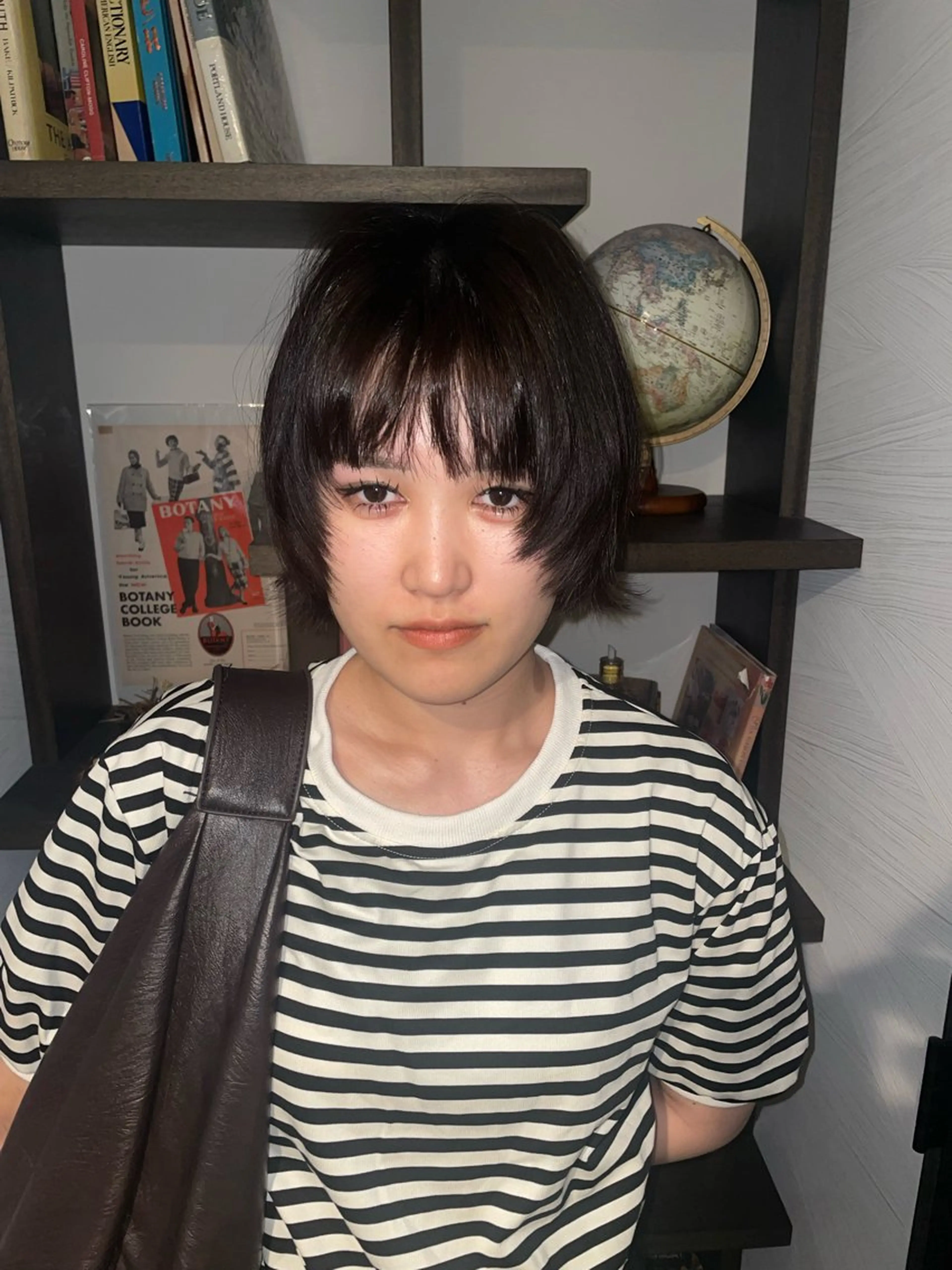 ショート カラー パーマ 大人ヘア/ナチュラル 杉野望雄のヘアスタイル