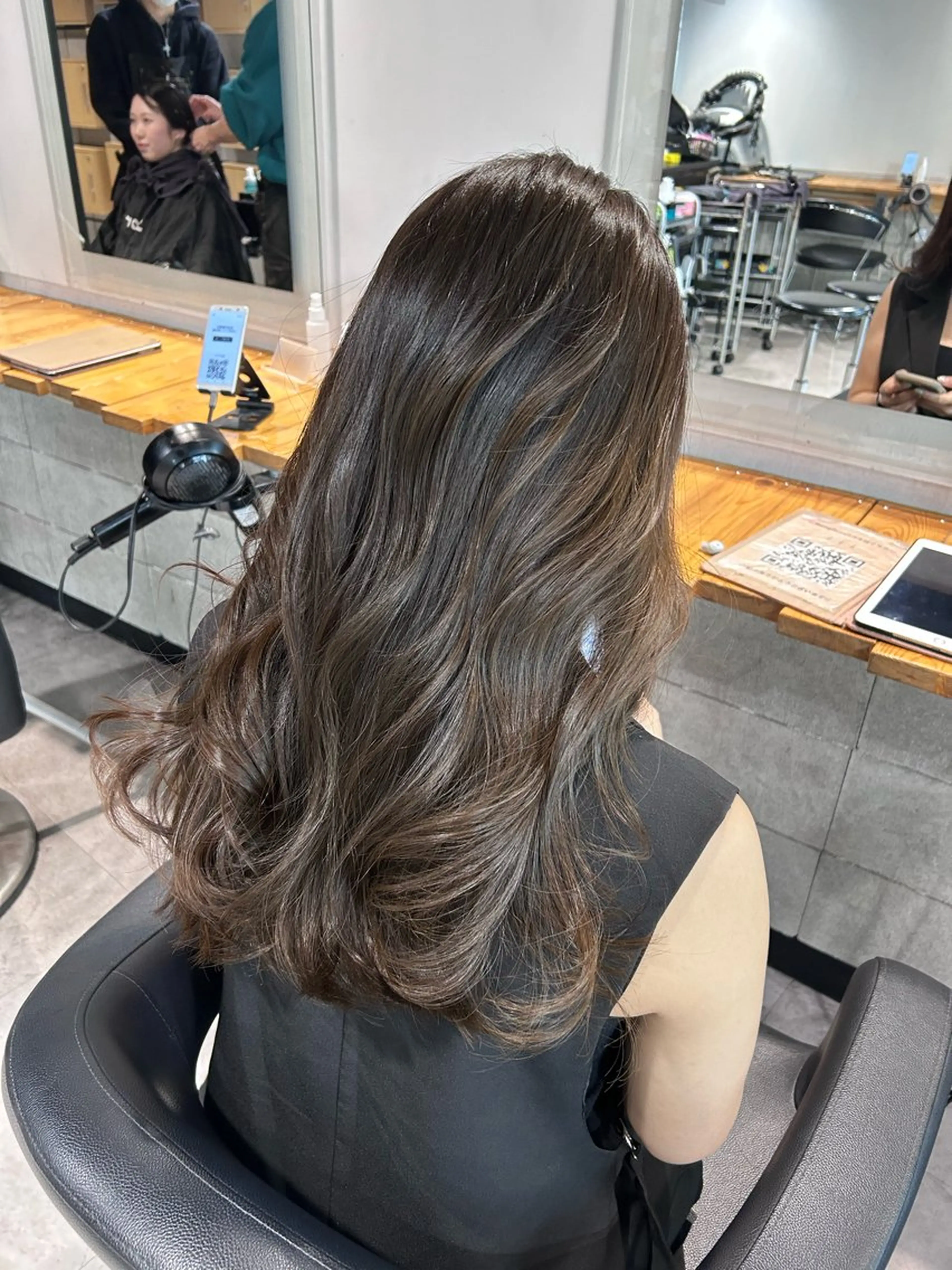 ロング ヘアカラー トリートメント ヘッドスパ 韓国Style♡ Nanami🇰🇷のヘアスタイル