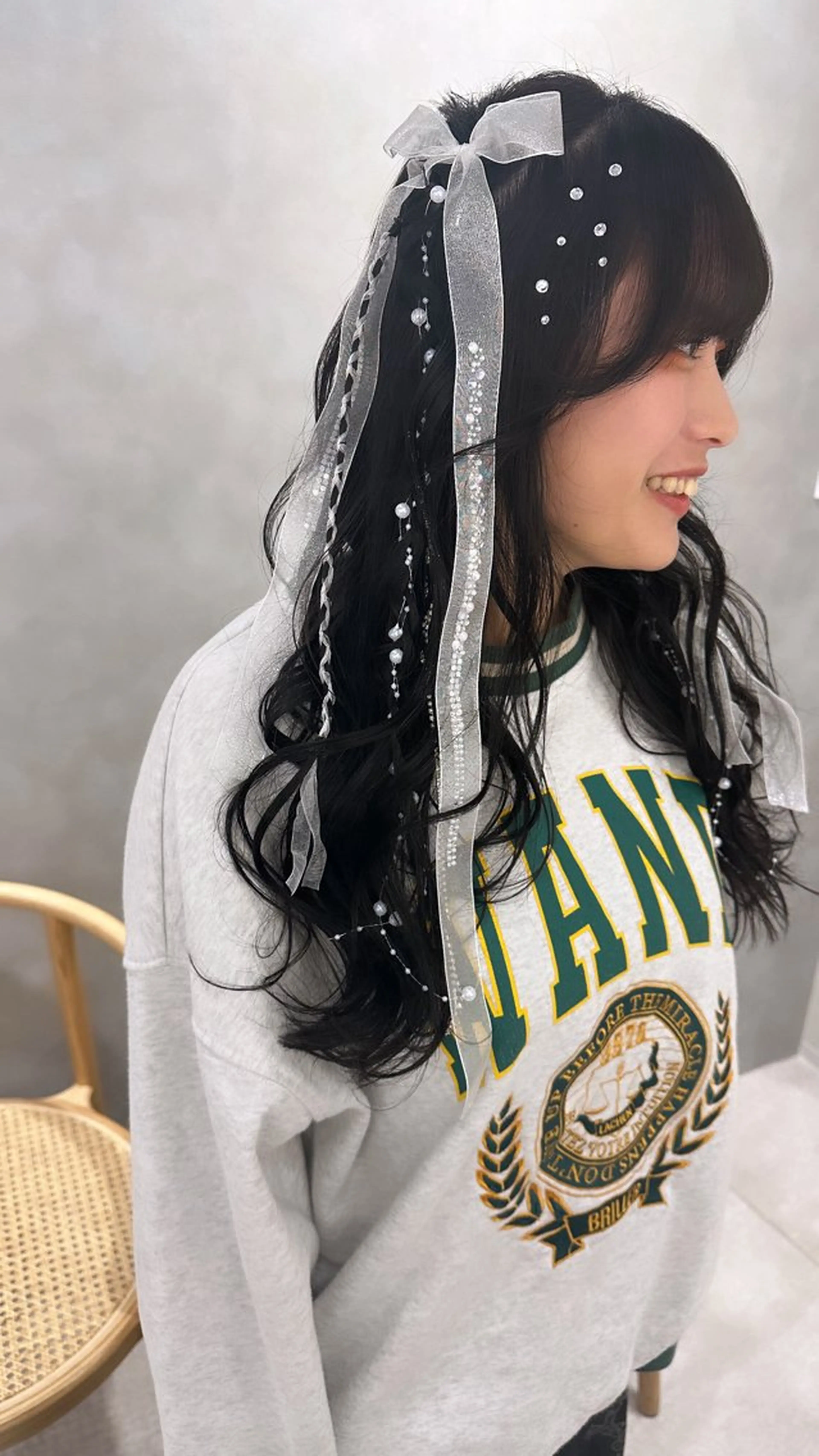 ロング ubu share salon所属・鈴村緋女／ヘアセット ／耳ツボジュエリーのその他イメージ