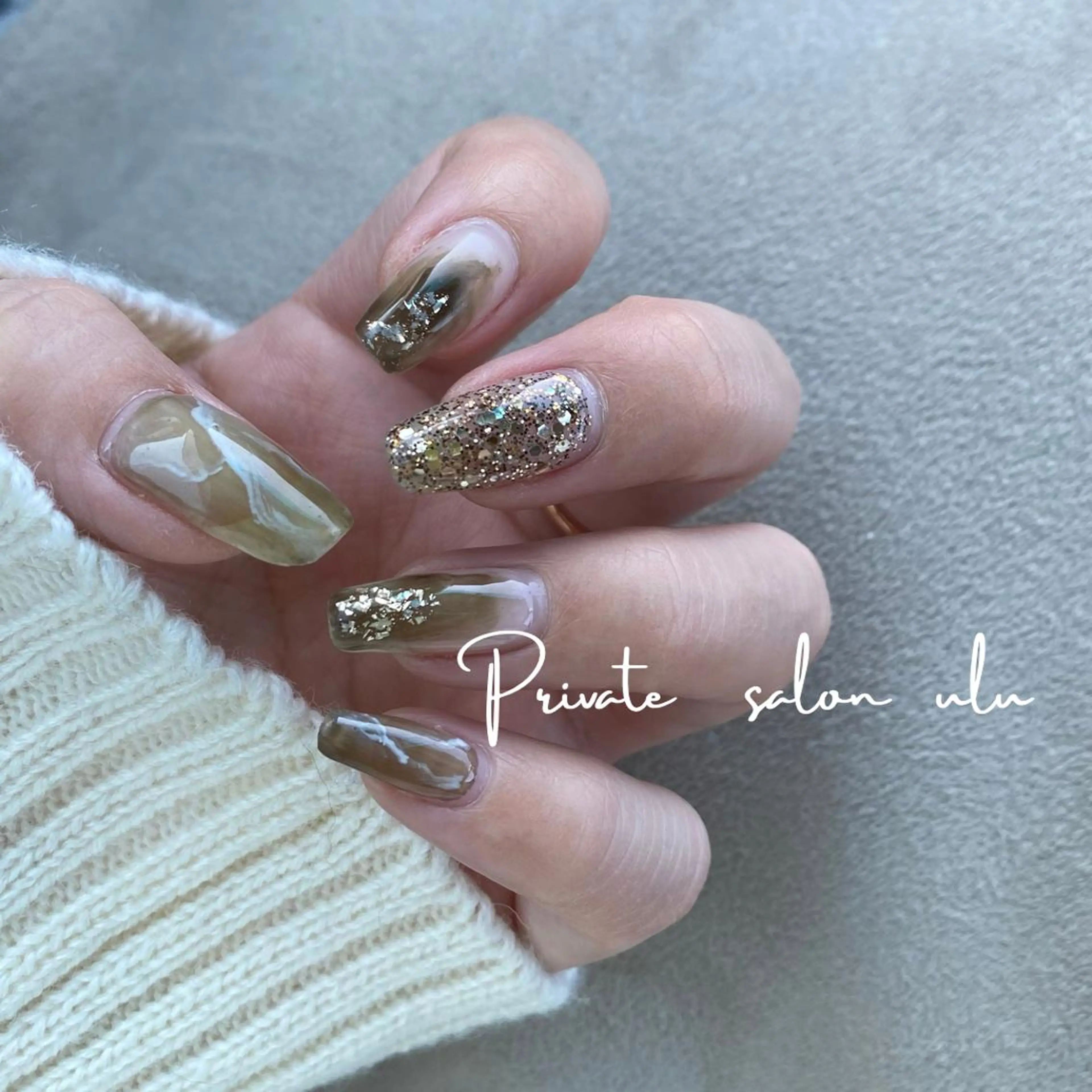 ネイル ♡Private salon　uLu♡のネイルデザイン