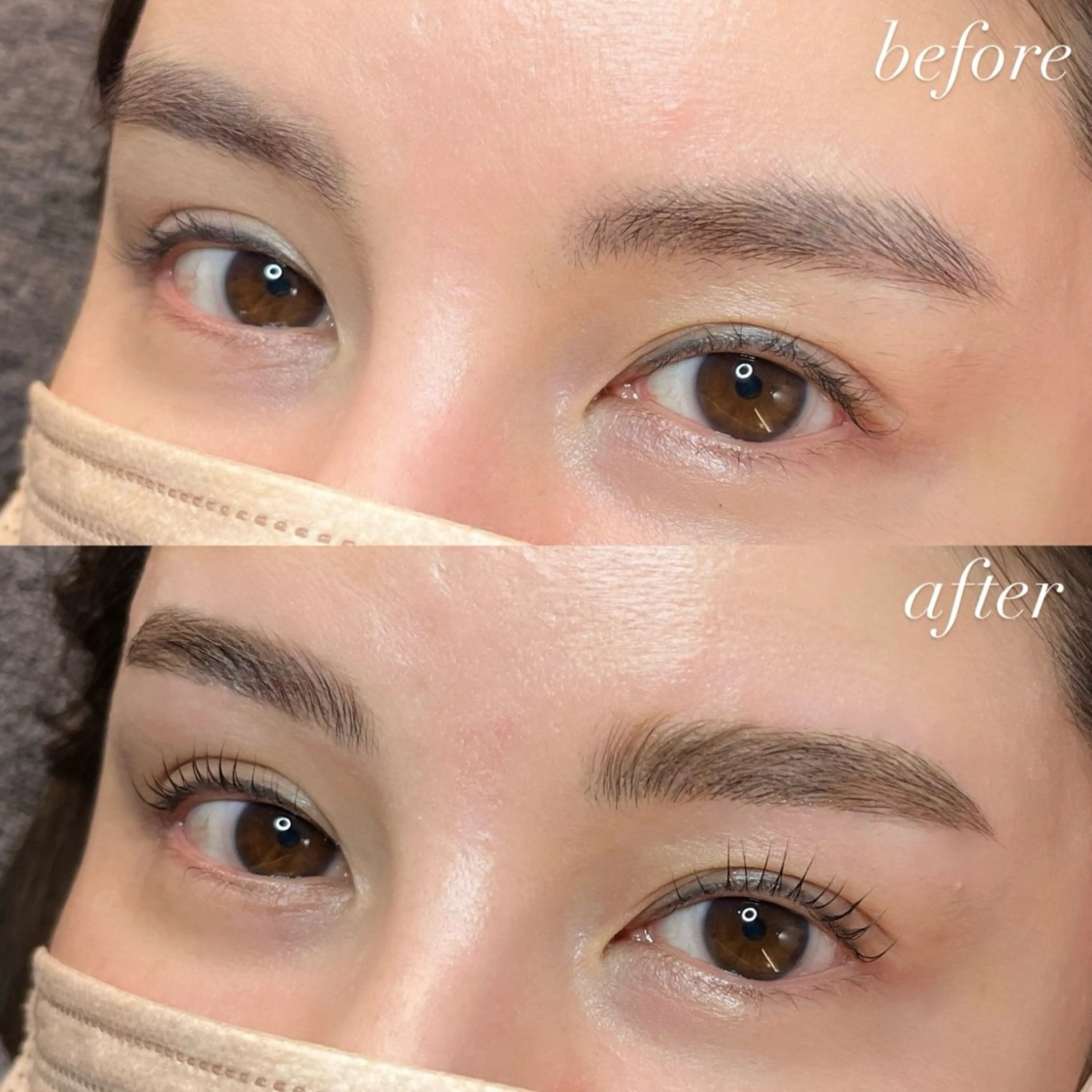 アイブロウ ハリウッドブロウリフト マツパ seReno eyebrow&eyelash目黒本店所属・seReno KOHAKUの眉毛・アイブロウイメージ