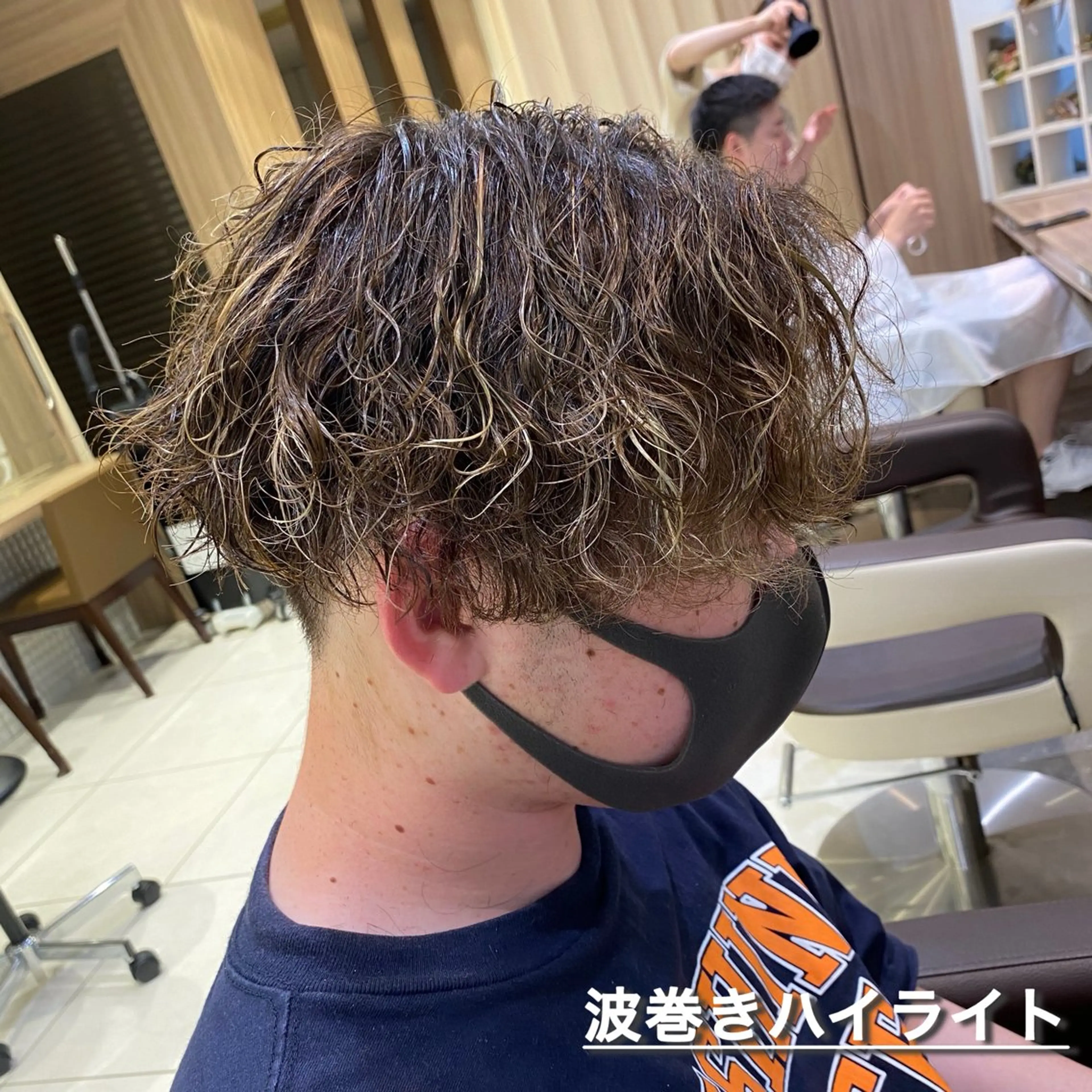 ショート パーマ カット SENA 再現性 パーマと縮毛矯正のヘアスタイル