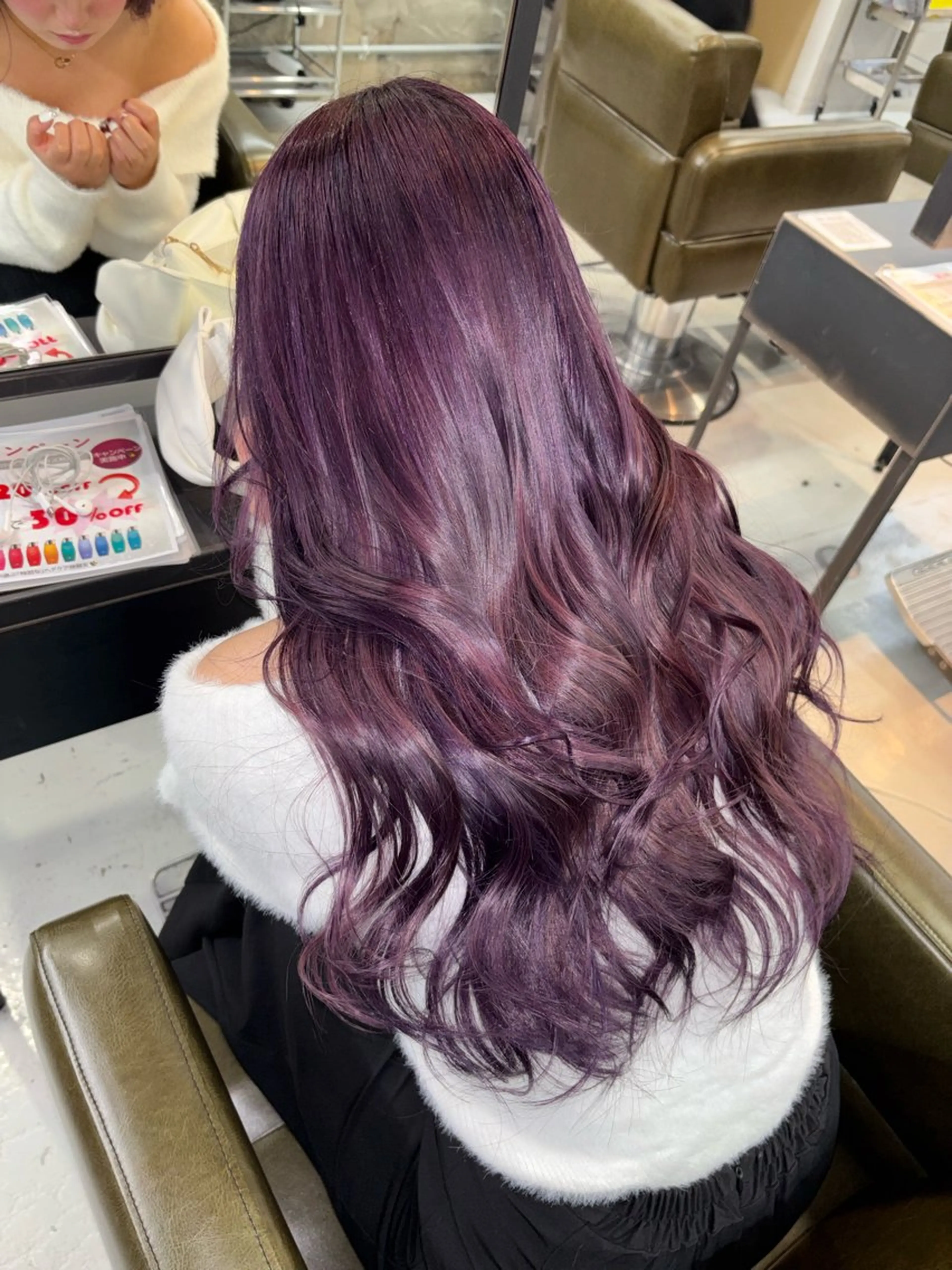 ロング ヘアカラー エクステ ギャル作る若ママ💓 hinayoのヘアスタイル