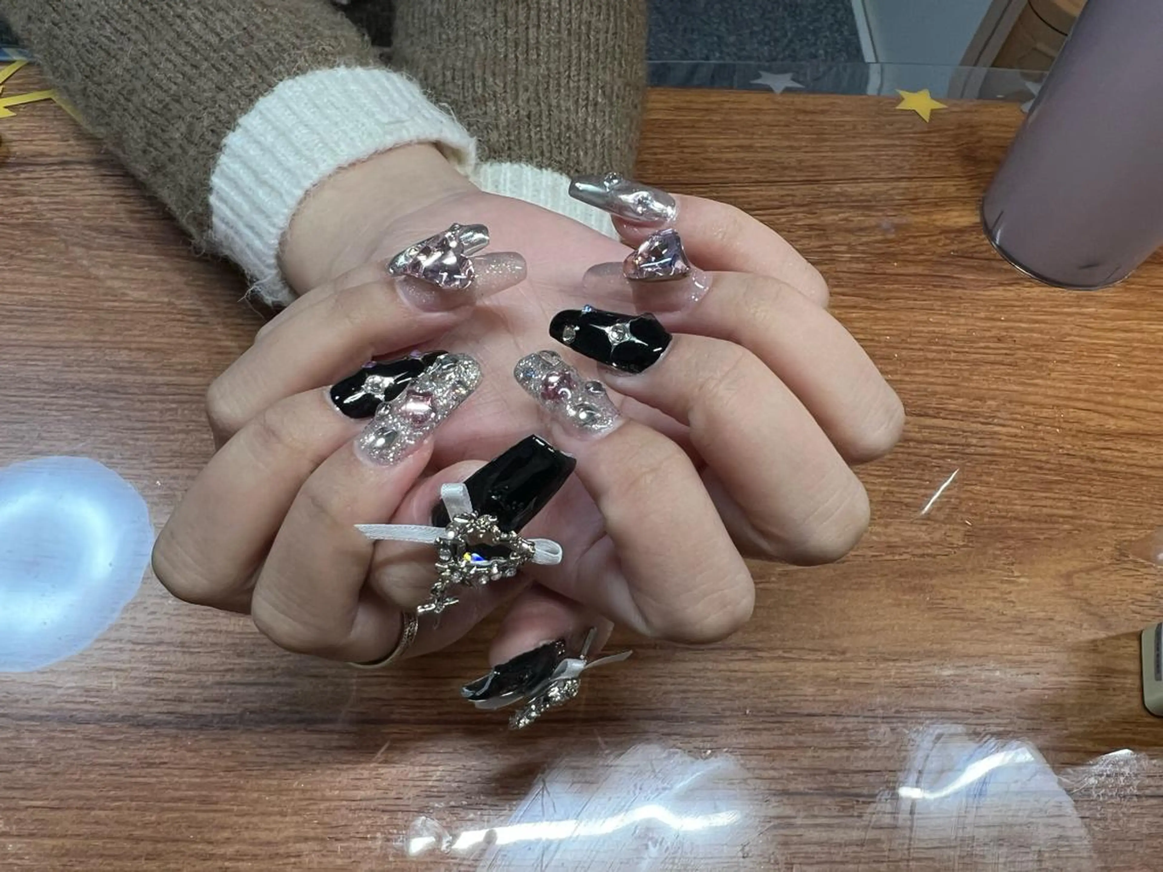 ネイル 長さ出し 持ち込み ハンドネイル HAHA NAILS SEIIのネイルデザイン