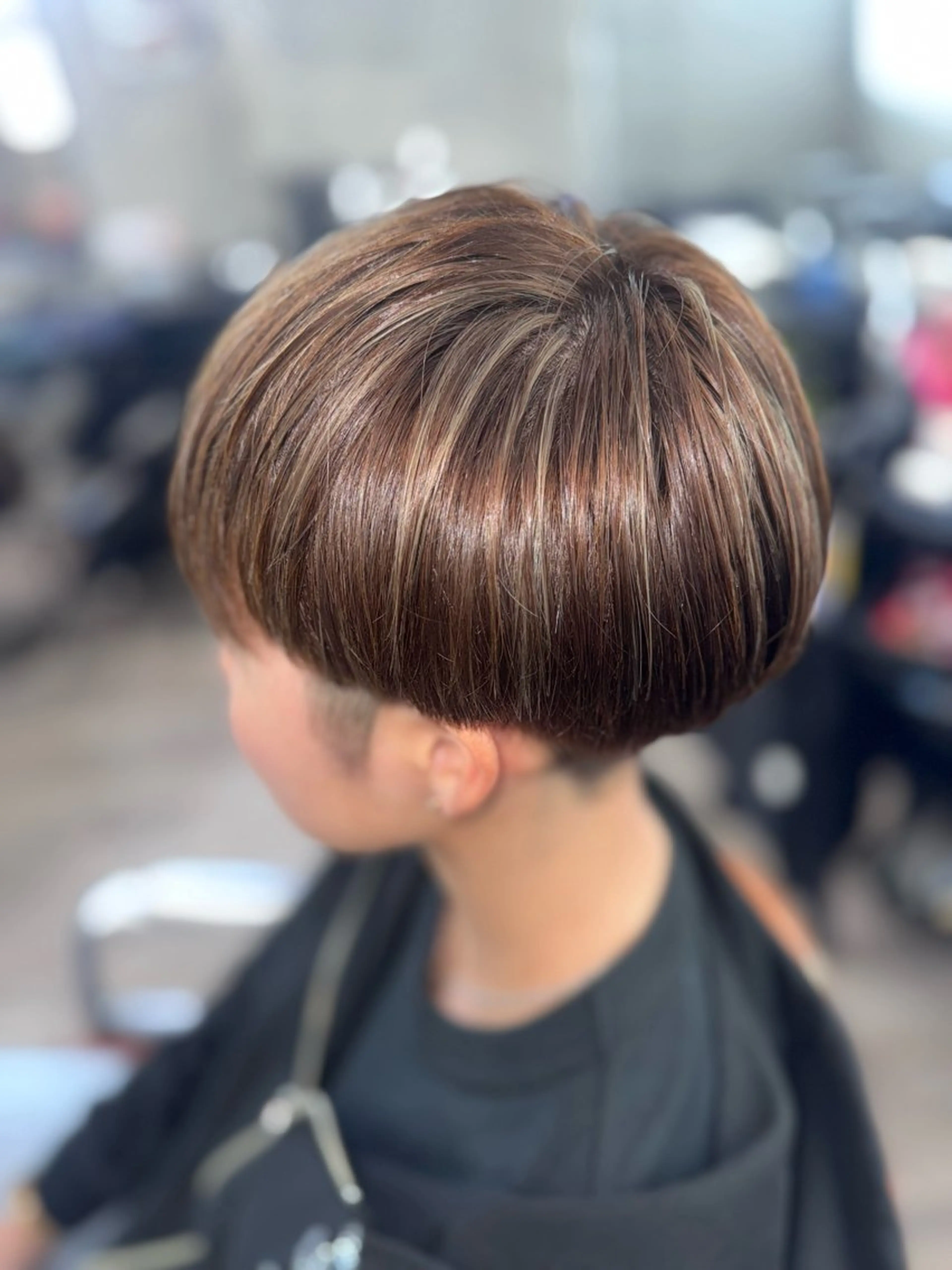 ショート カラー ハイライトカラー ハイライト moana大宮所属・mio ☆のヘアスタイル