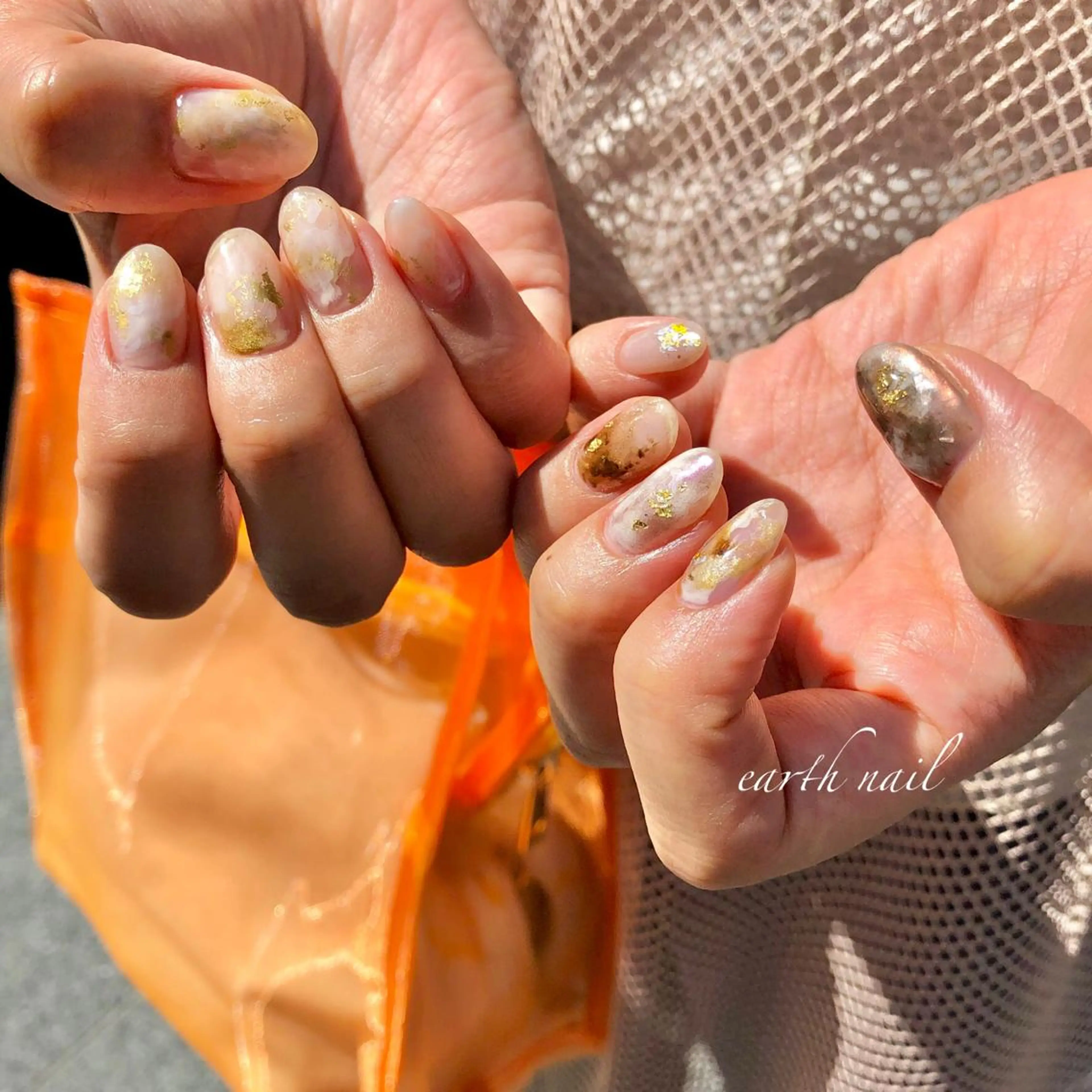ネイル ハンドネイル 🧁🥕 asukaのネイルデザイン