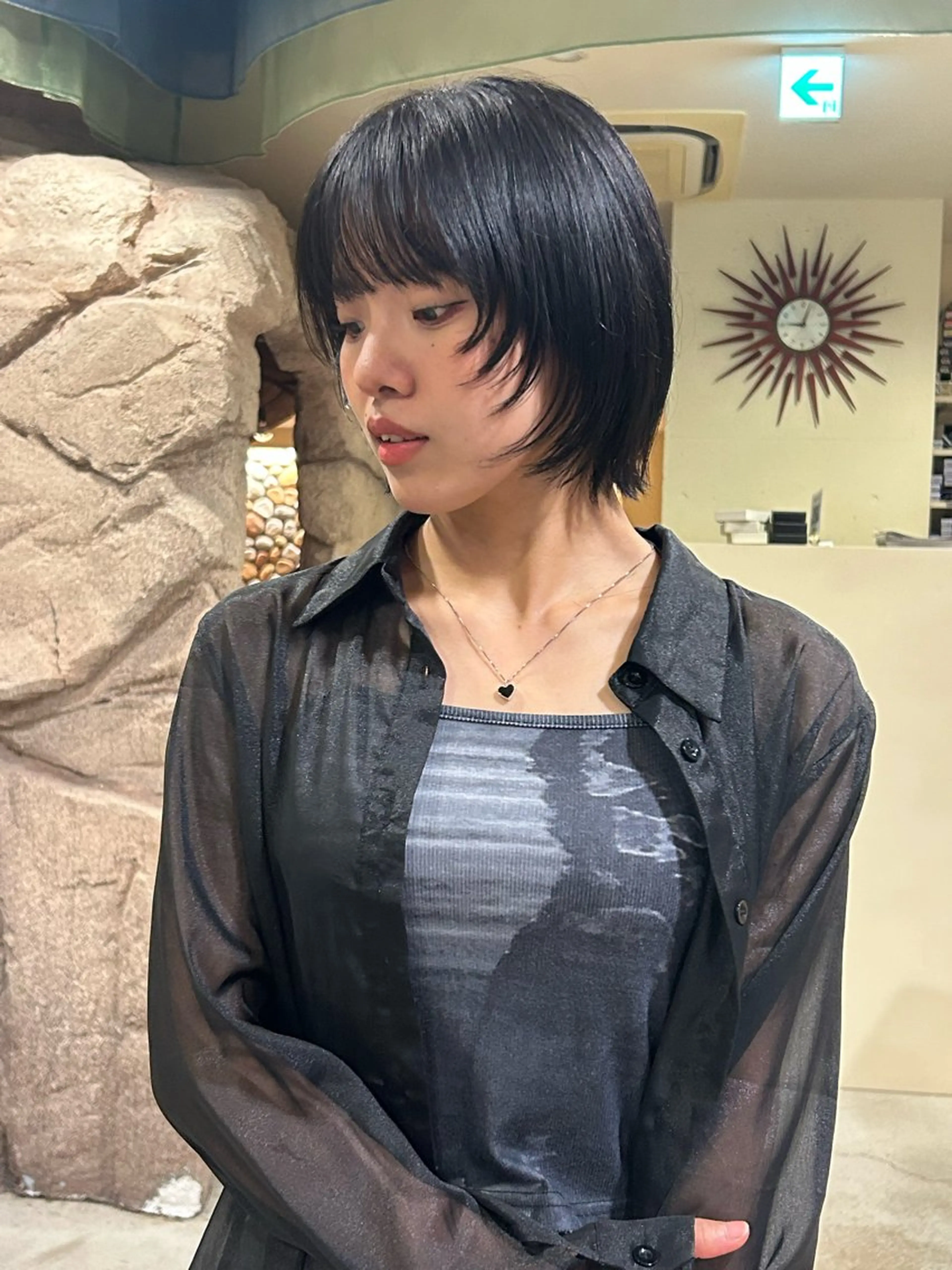 ショート カット トリートメント 似合わせパーマ/ メンズパーマ/しゅうのヘアスタイル