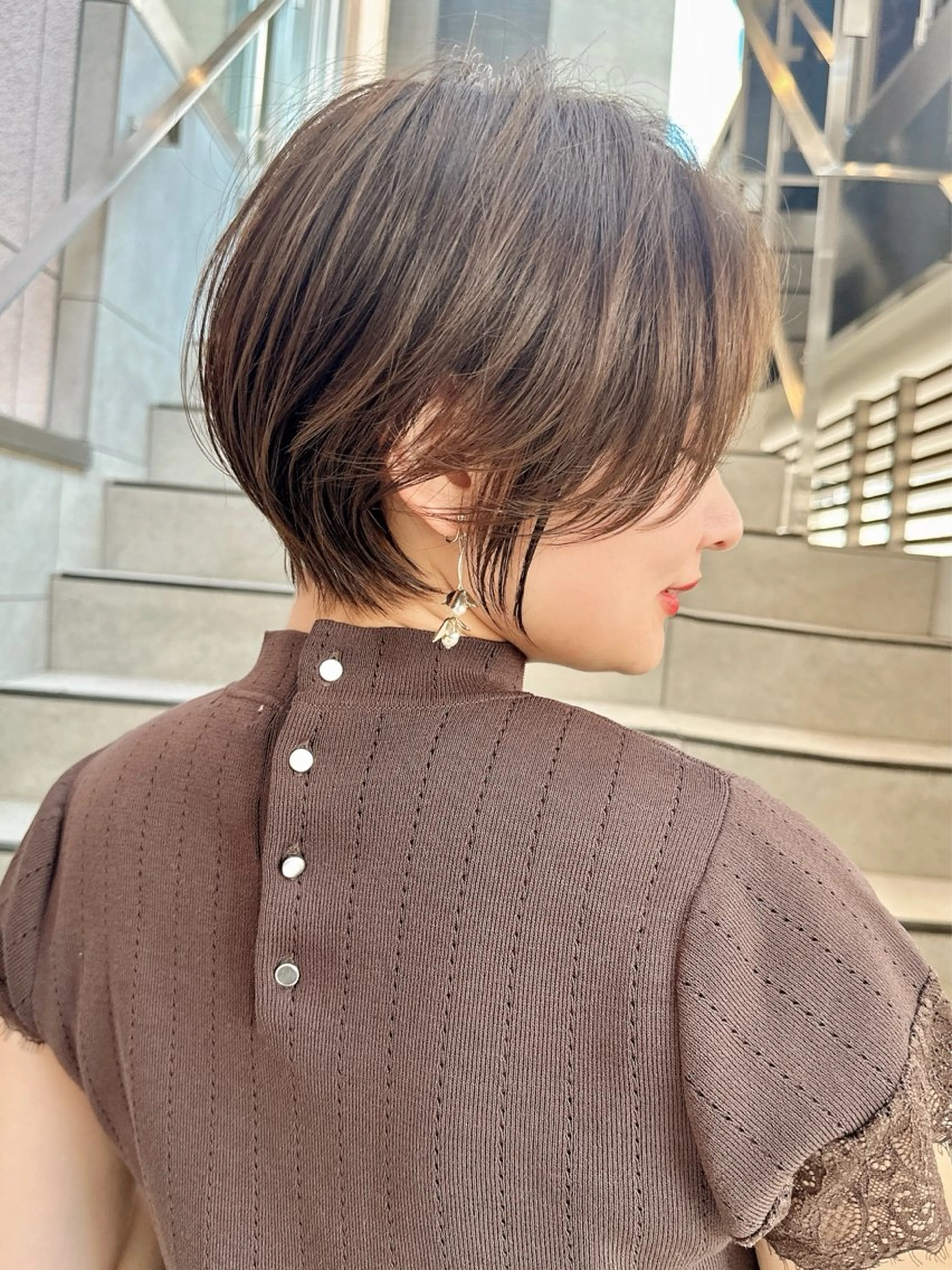 ショート カット レイヤー❣️縮毛矯正 川村利幸のヘアスタイル