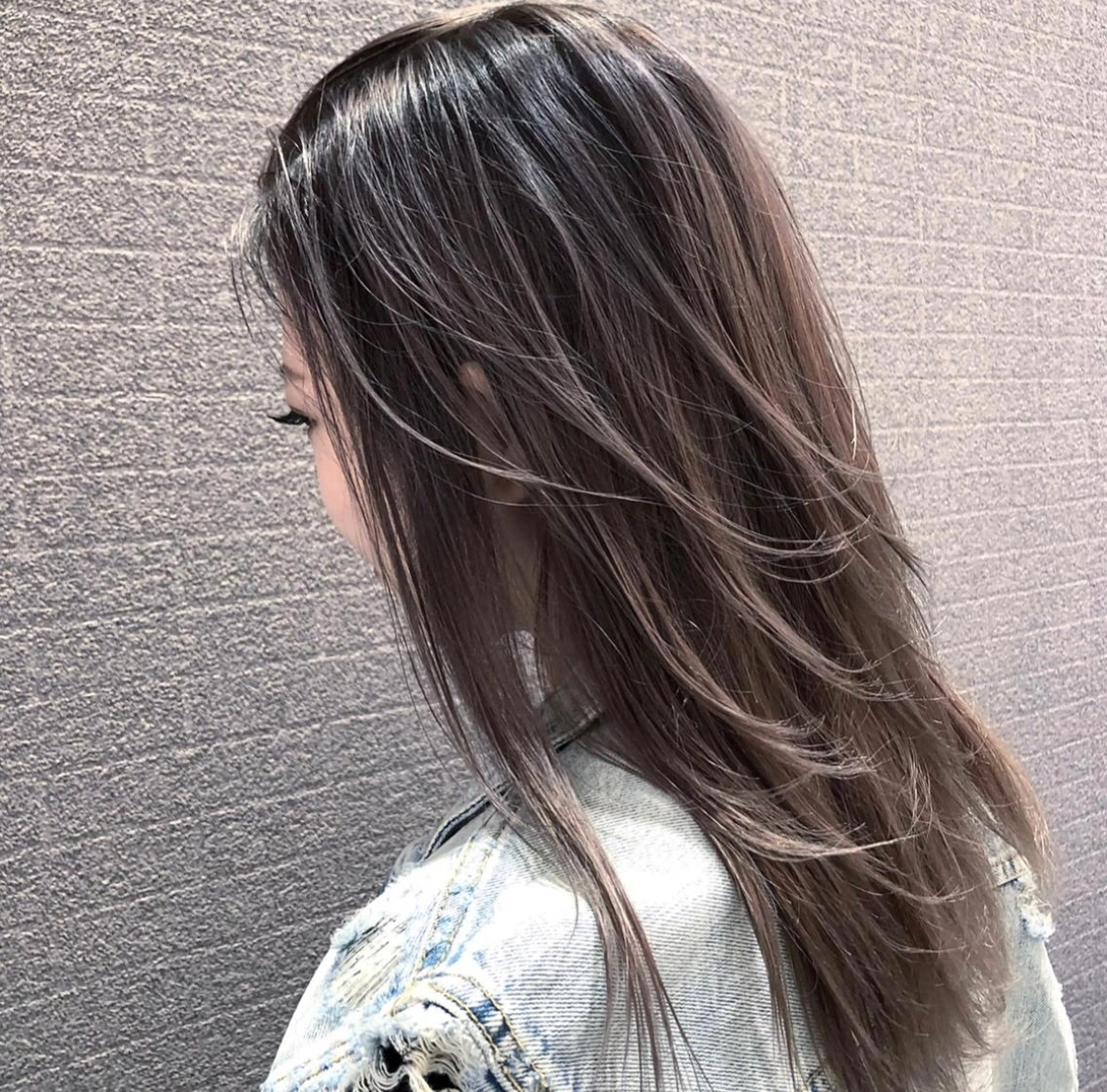 ミディアム カラー ヘアアレンジ アンドウ ユウ/ レイヤーカット/韓国のヘアスタイル