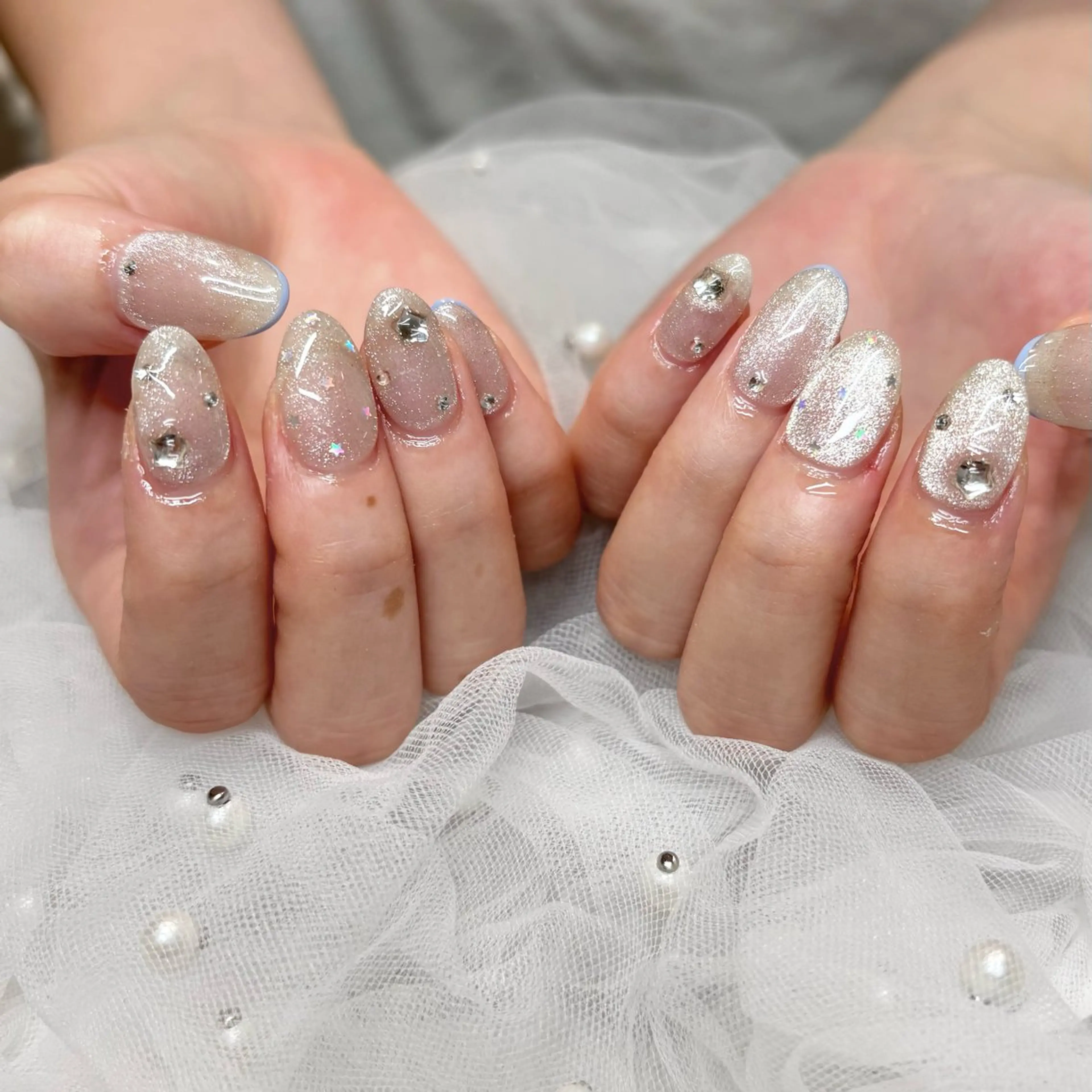 ネイル ハンドネイル 荒巻 めいのネイルデザイン