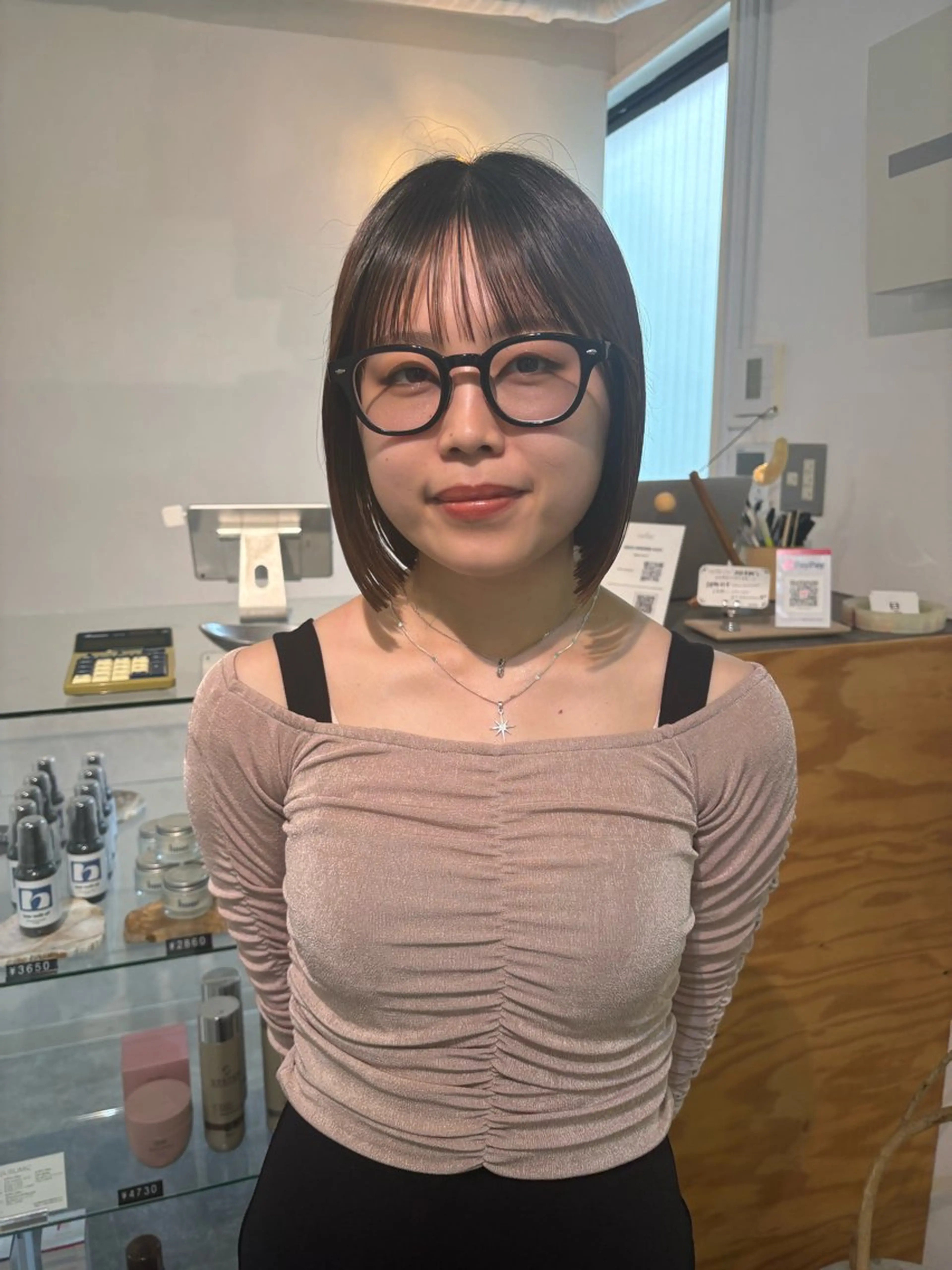 ショート カット sakura🌸 レイヤー/韓国ヘアのヘアスタイル