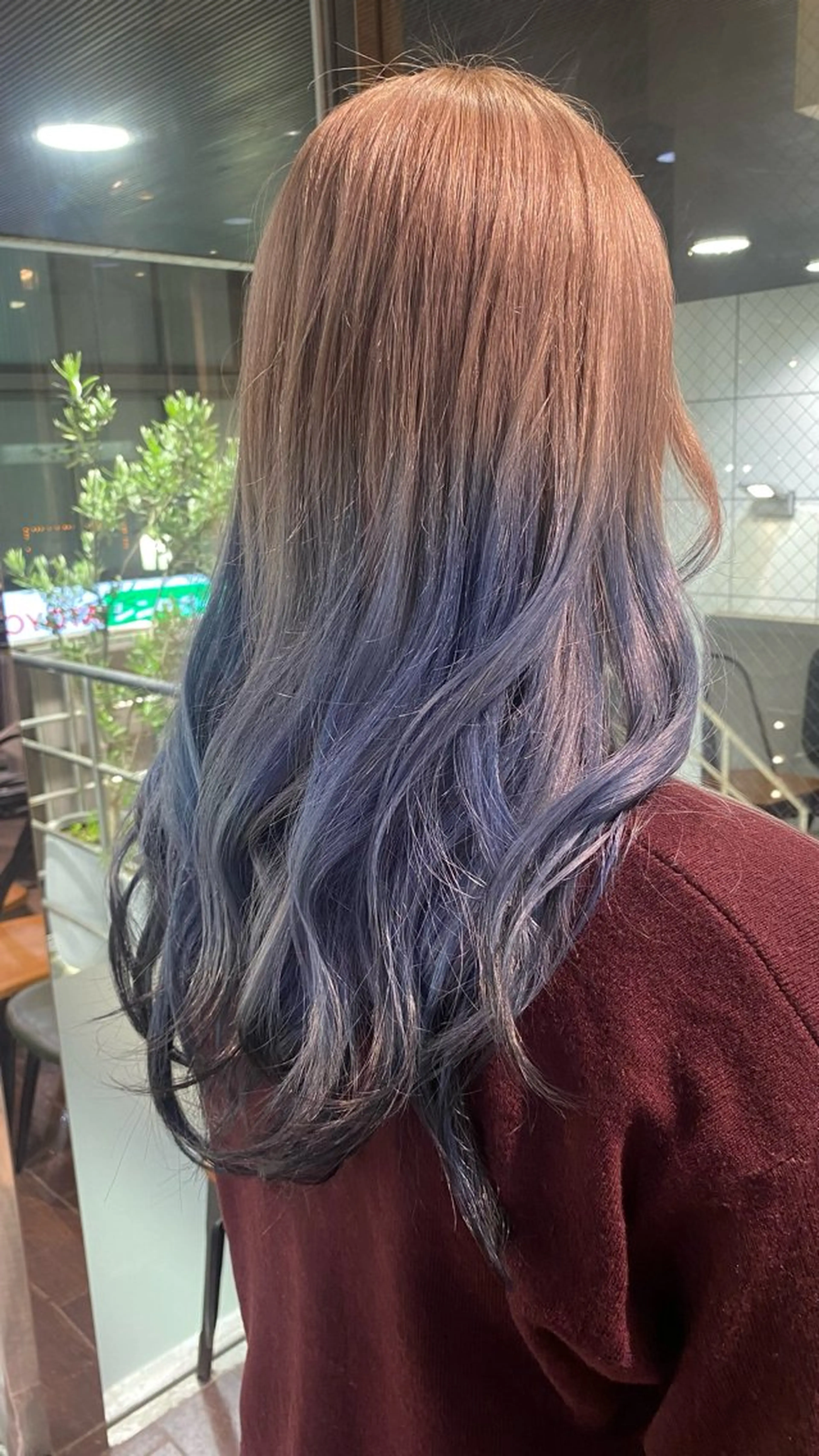 ロング カット ヘアカラー トリートメント ヘアセット designcolo r/似合わせNOKAのヘアスタイル