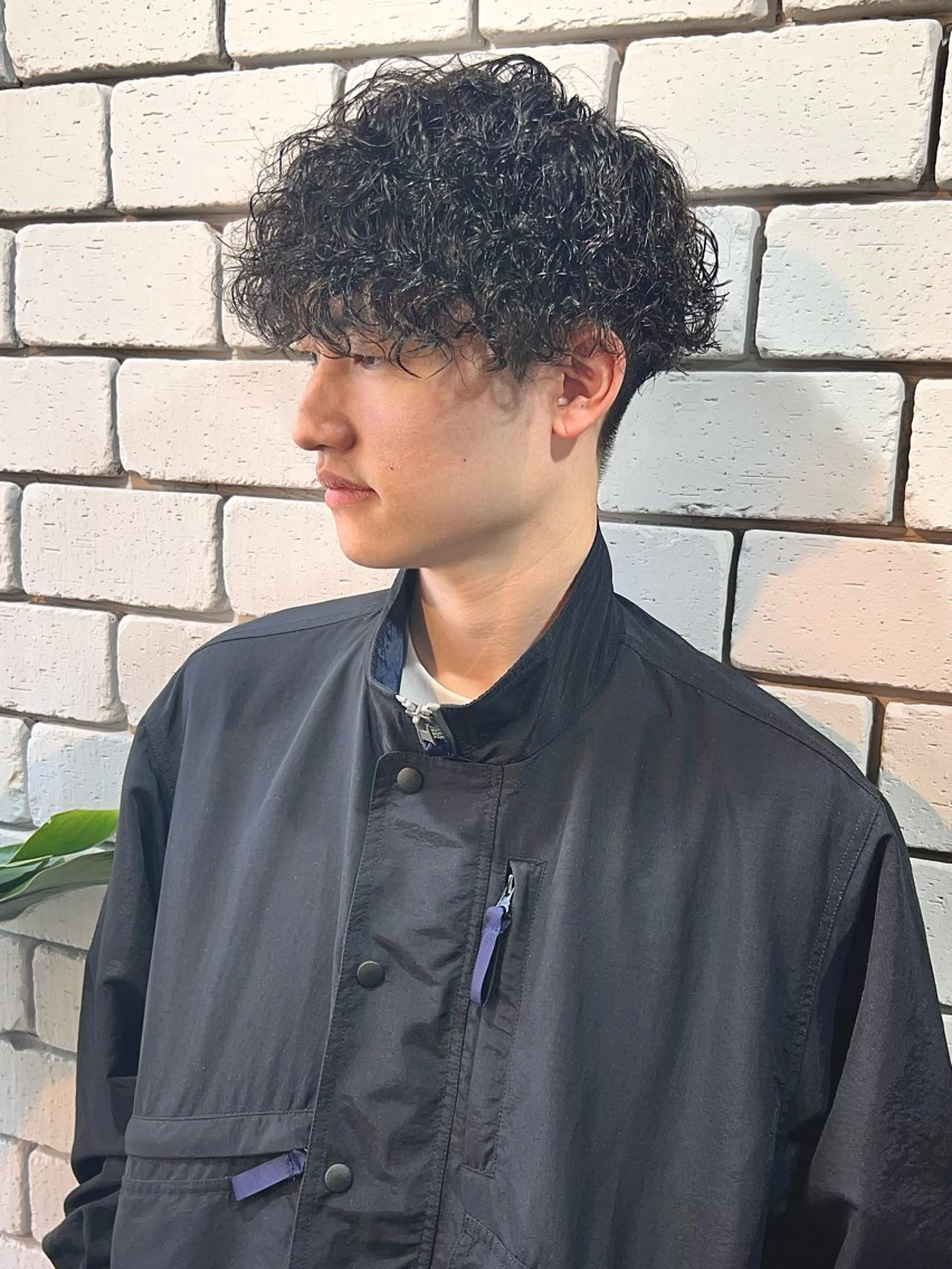 ショート パーマ メンズ men’s salon NOA solte. 【メンズサロン ノアソルテ】所属・メンズパーマ職人 加藤 弘貴のヘアスタイル