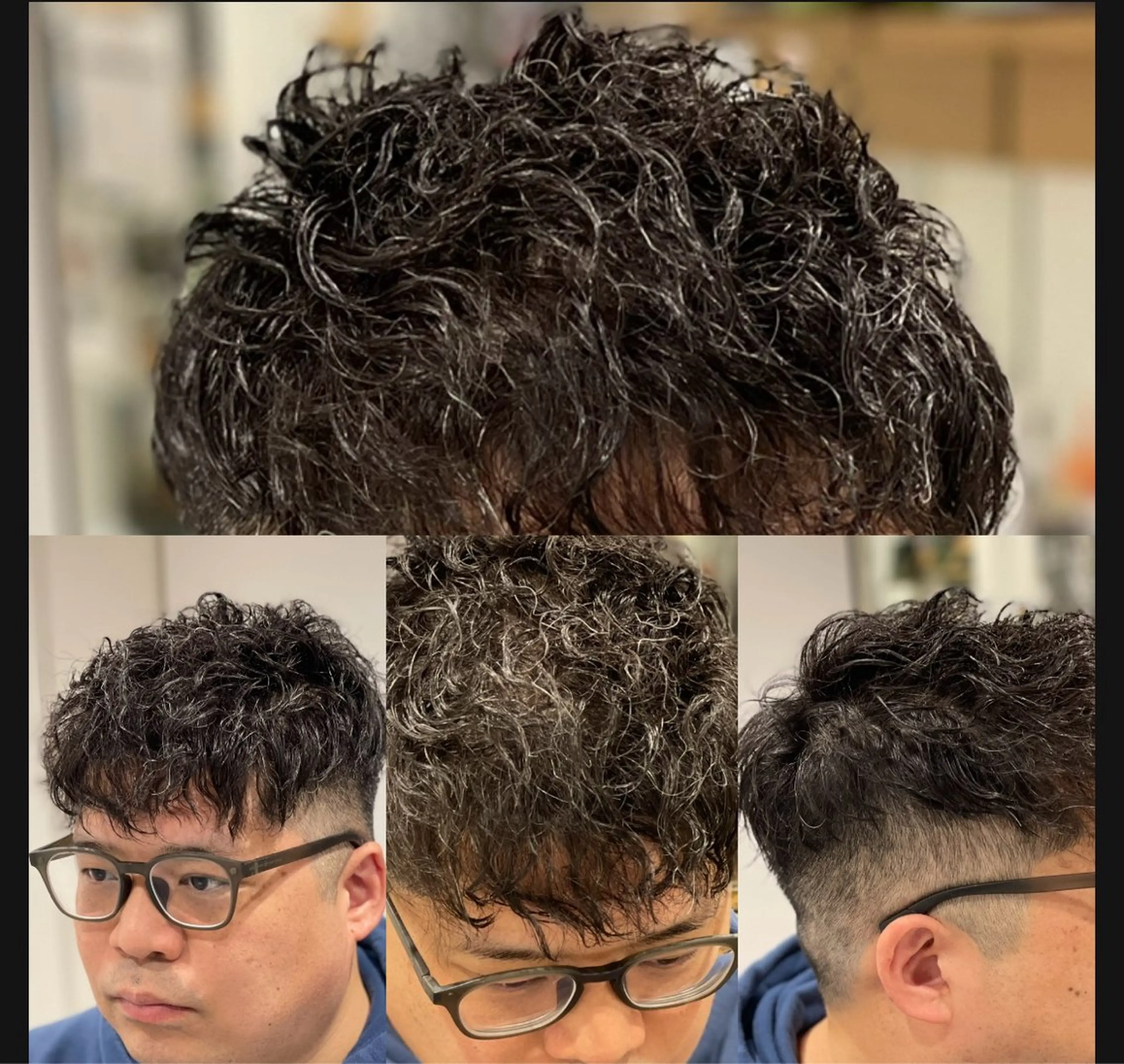 ショート パーマ メンズ メンズパーマ メンズショート ツイストスパイラルパーマ ショートヘア スパイラルパーマ dorcus所属・渡邉 直登のヘアスタイル