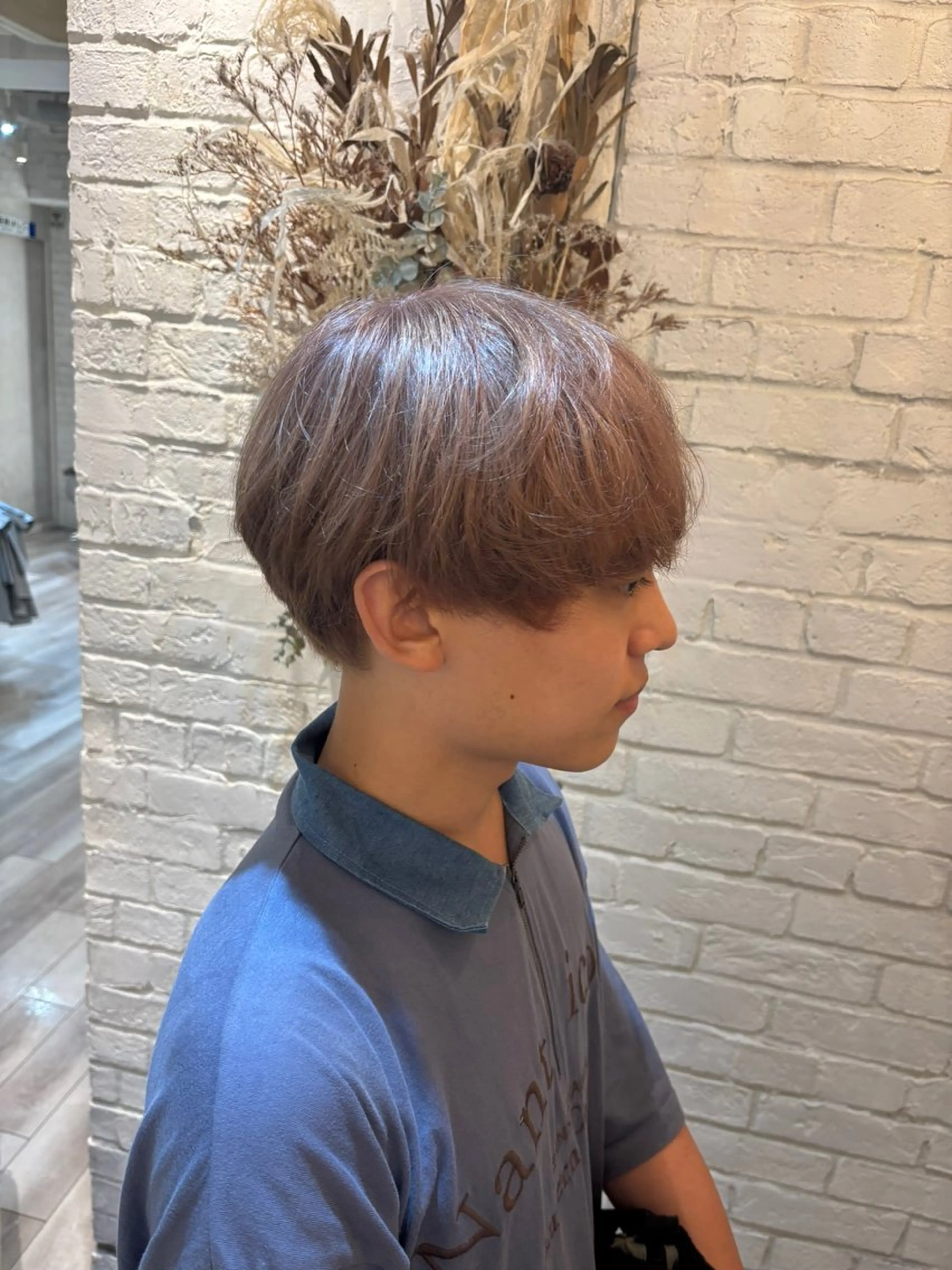 メンズ ヘアカラー Sena 🩶 cloe 新宿のヘアスタイル