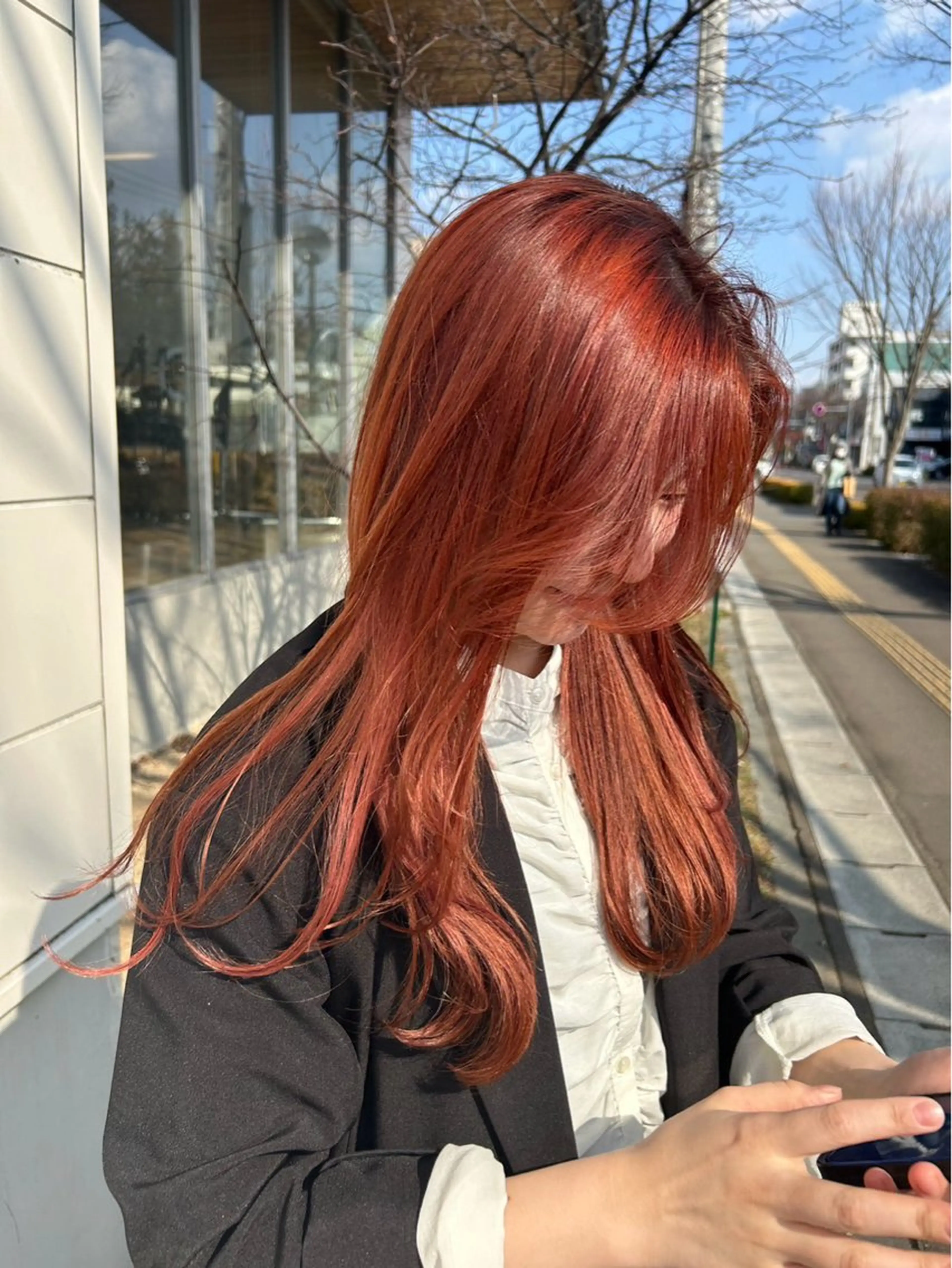 ロング 🎀渡部 凜花/髪質 改善/艶髪🎀のヘアスタイル