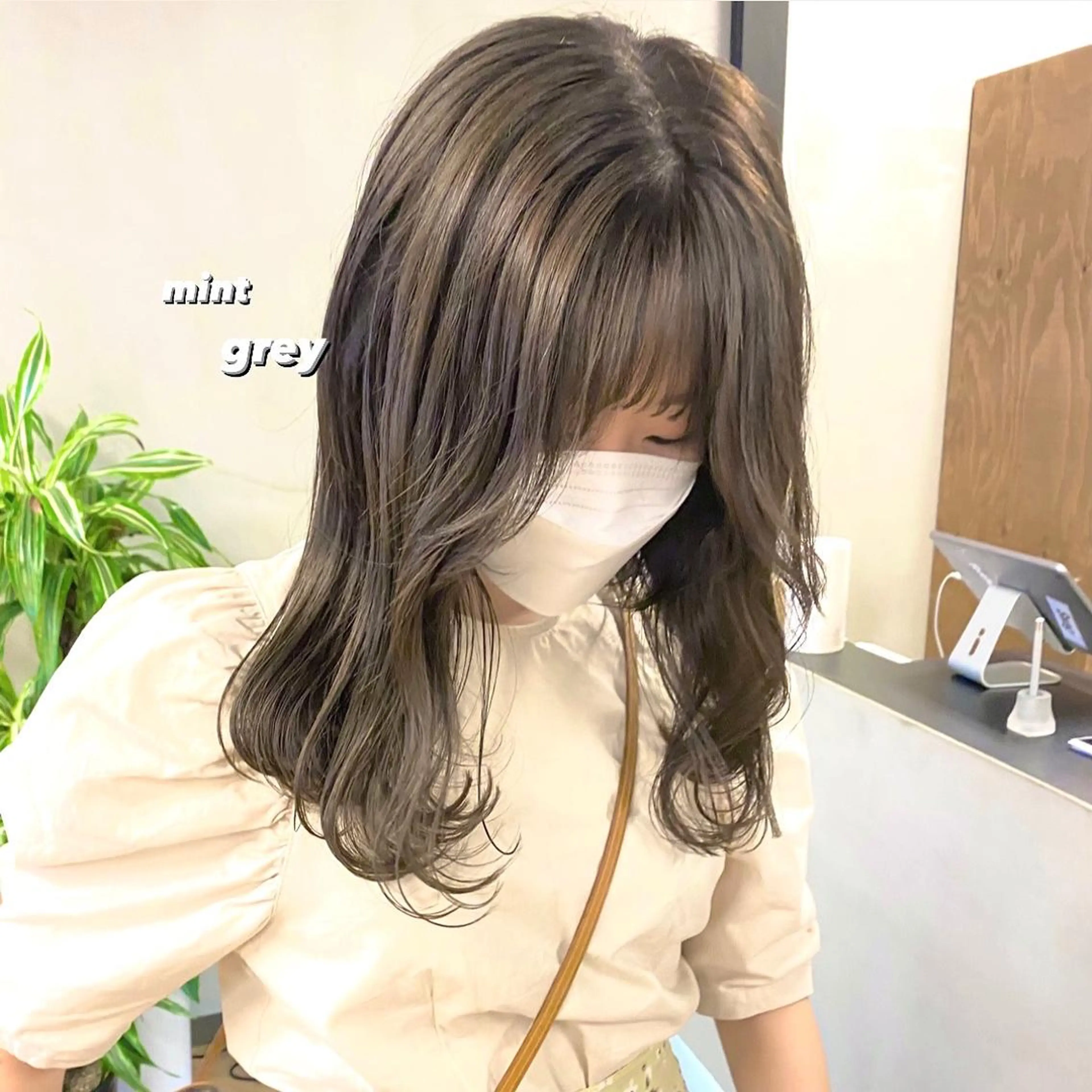 セミロング カラー パーマ ヘアアレンジ メンズ キッズ ネイル マツエク・マツパ EMANON梅田店所属・前川 朋香のヘアスタイル