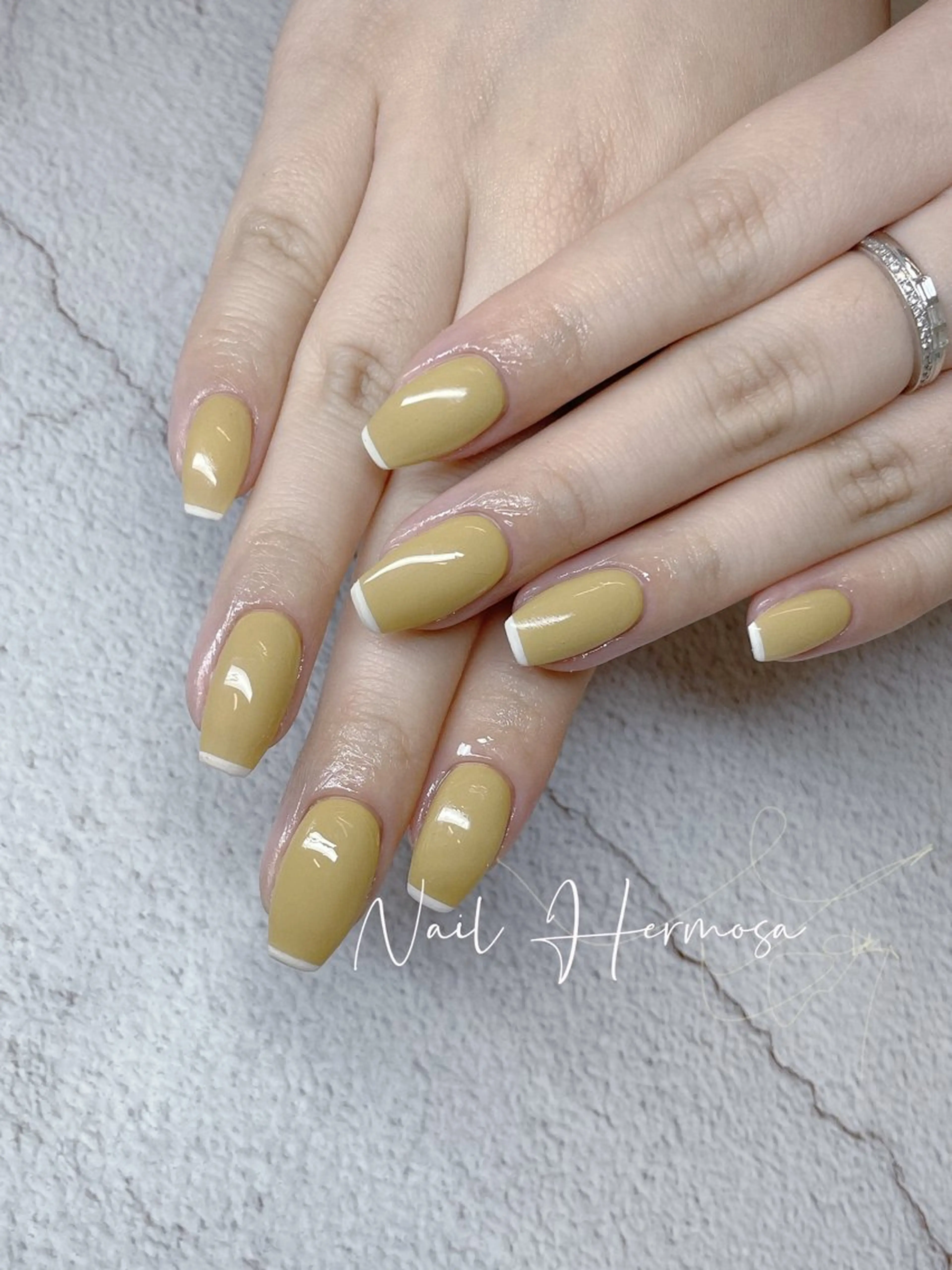 ネイル アートネイル ジェルネイル グラデーション マグネットネイル 持ち込み ハンドネイル エルモサ YURIKAのネイルデザイン