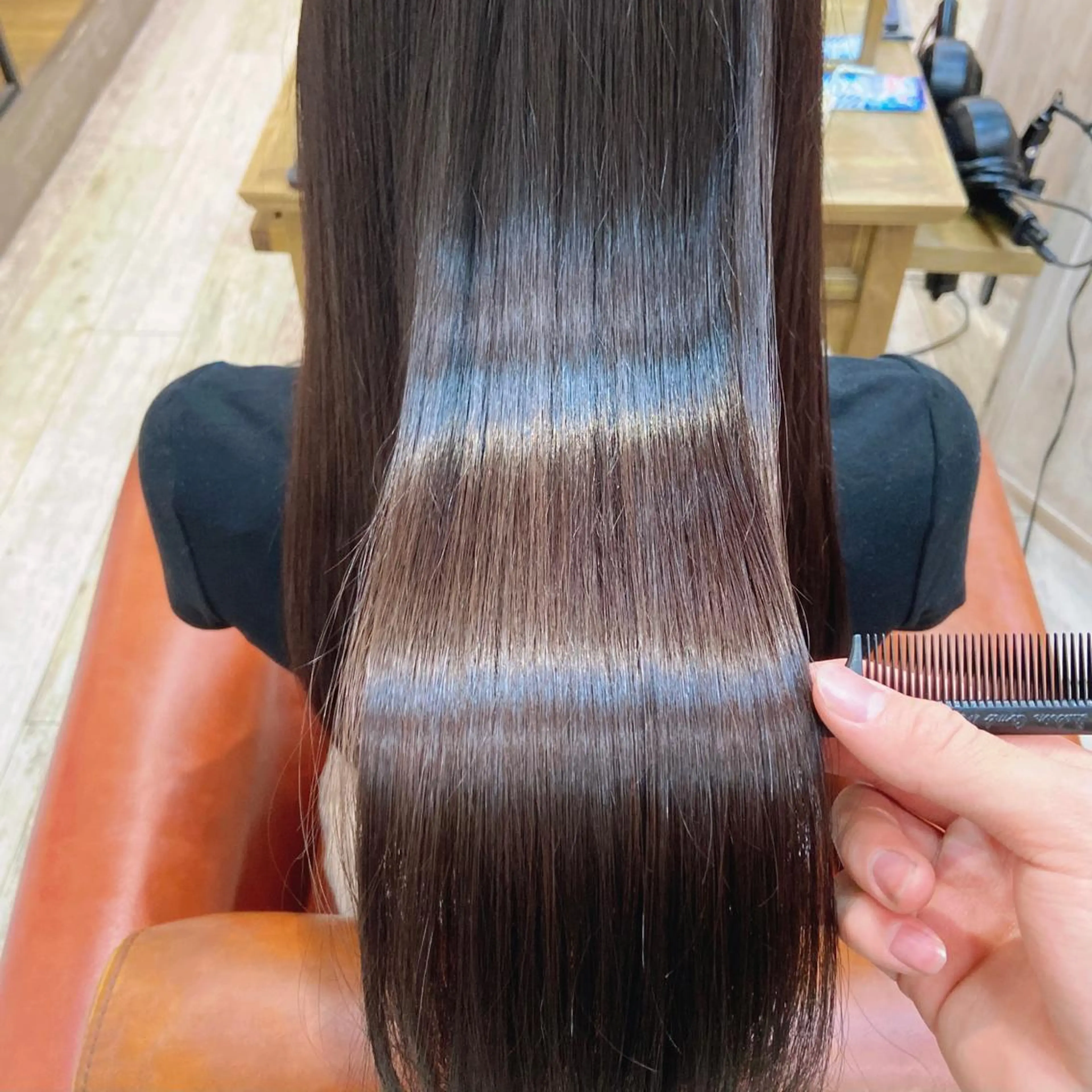 セミロング 韓国カットパーマ✂︎ Toshiのヘアスタイル