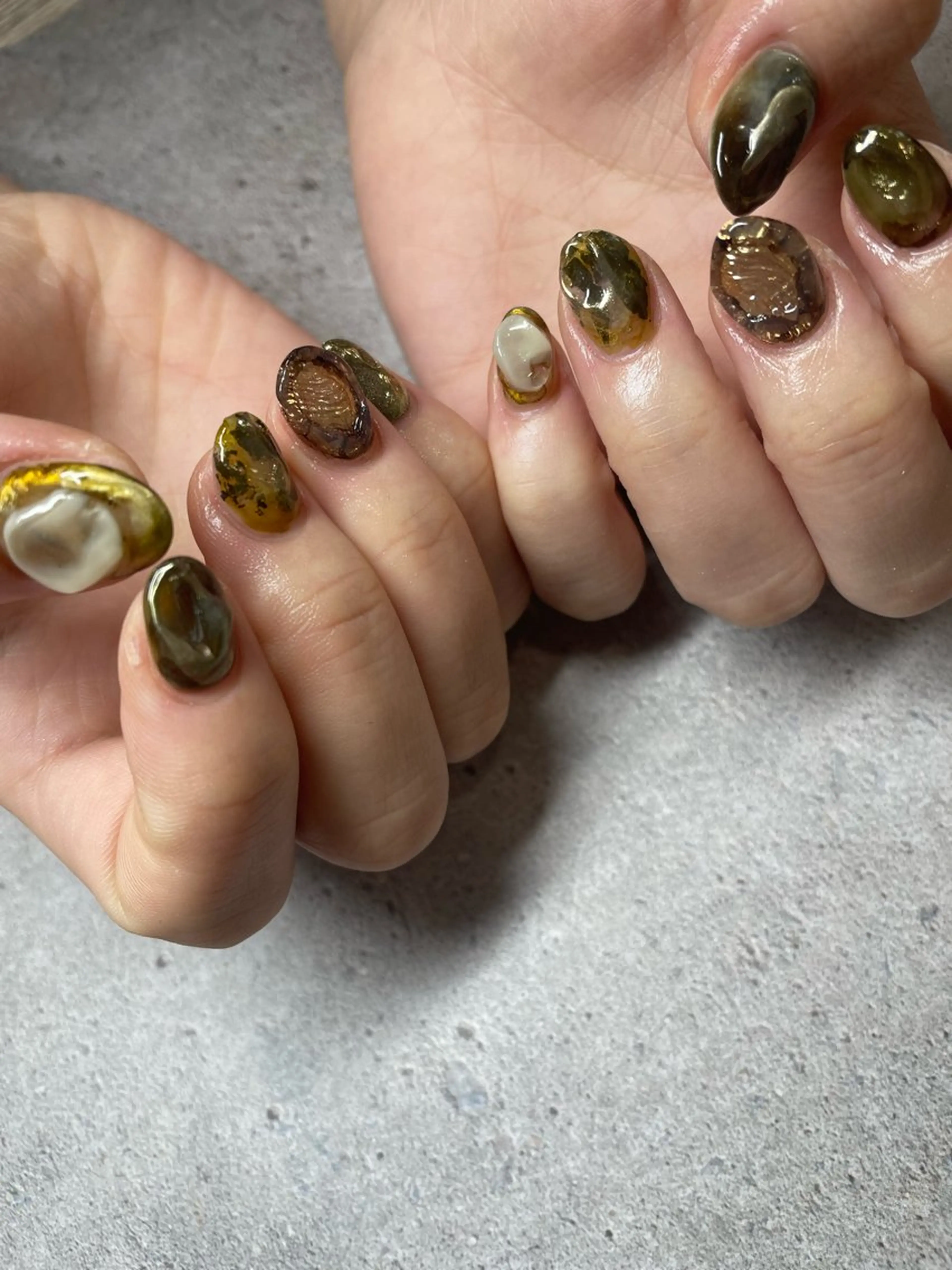 ネイル ハンドネイル フットネイル 🌕akuri🌖 nuance/専門のネイルデザイン