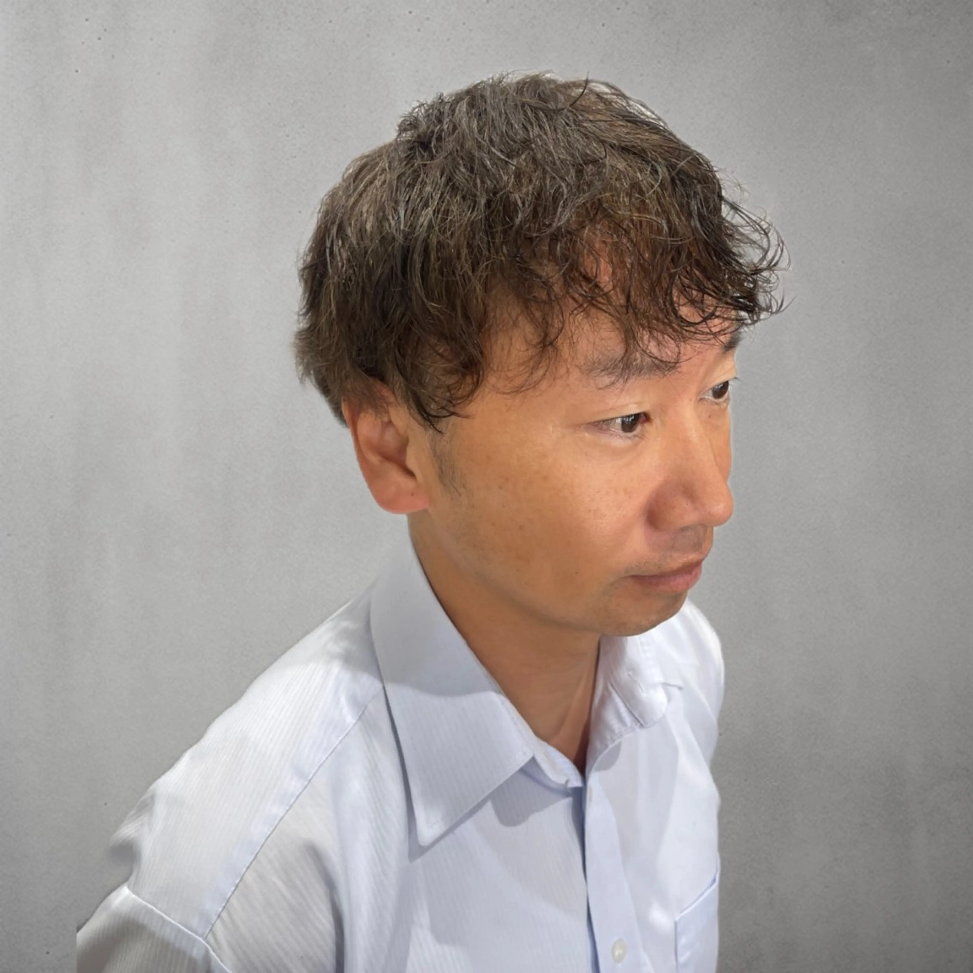 パーマ メンズ メンズパーマ ツイストスパイラルパーマ スパイラルパーマ 金田 晏栞のヘアスタイル