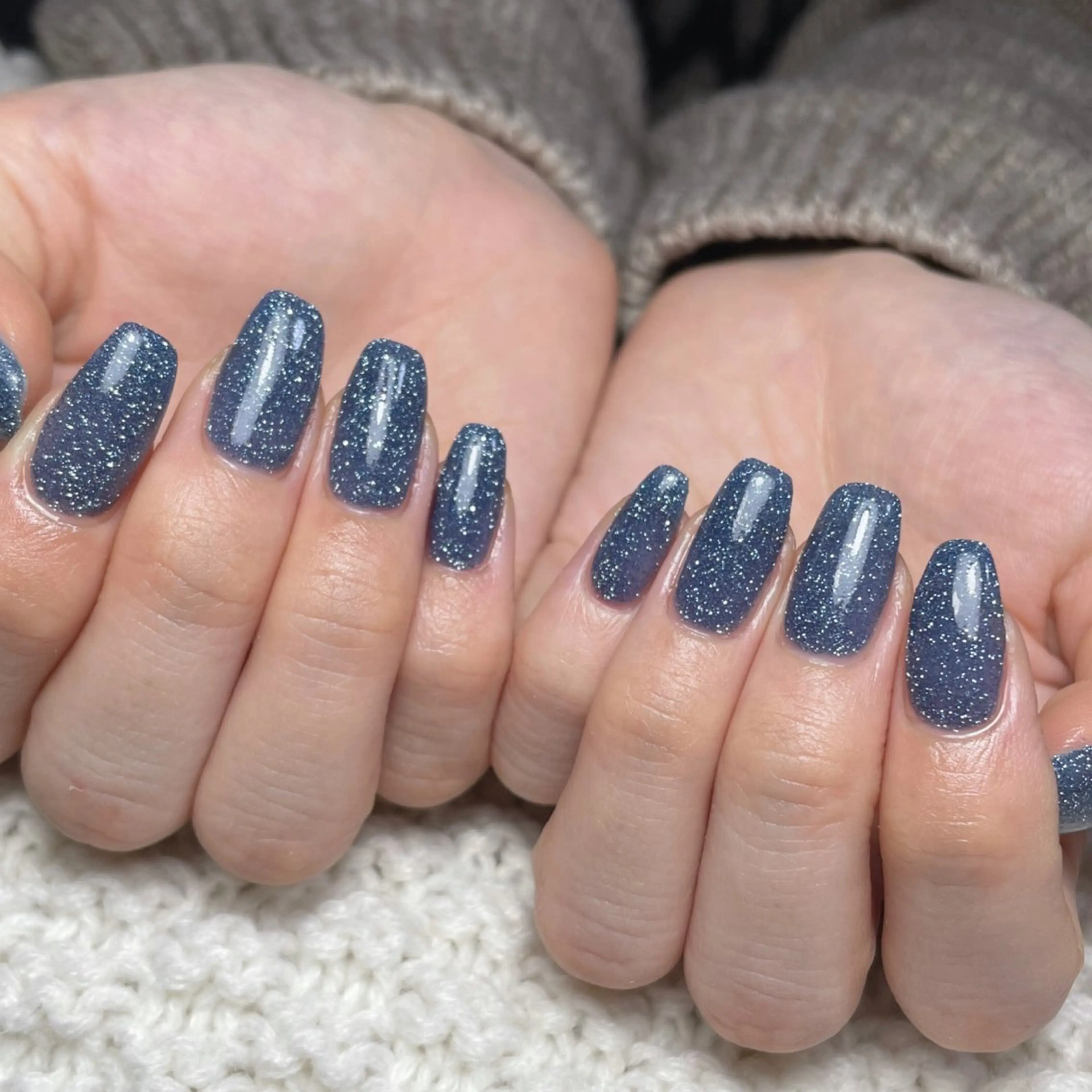 ネイル ブルー フラッシュネイル Lavender Beauty所属・Lavender Beauty あやののネイルデザイン