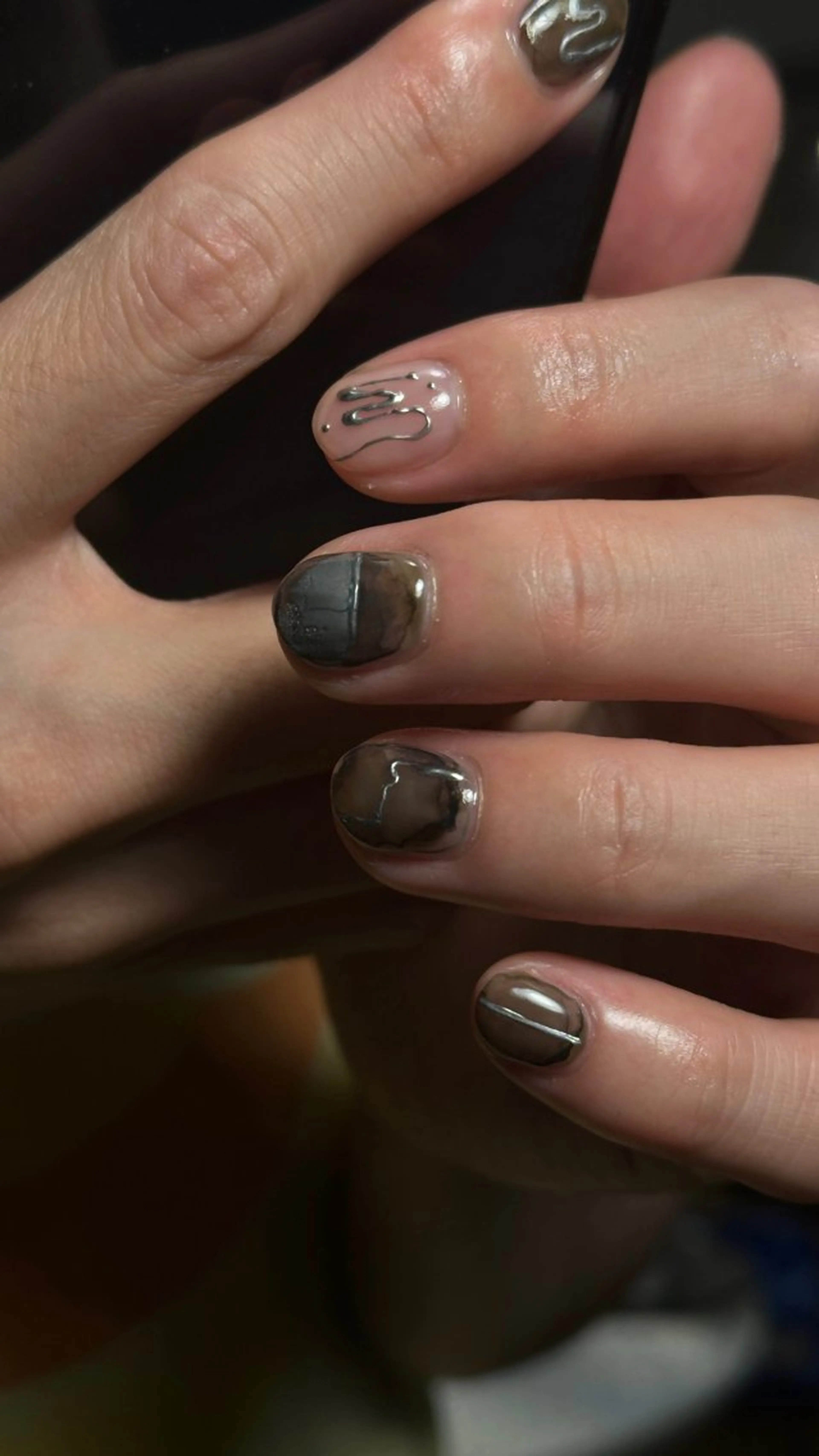 【初回限定割引】オフなし／お任せ10本アート🎨🖼️／お持ち込みデザイン要相談📩(+​〜​2000円)の写真