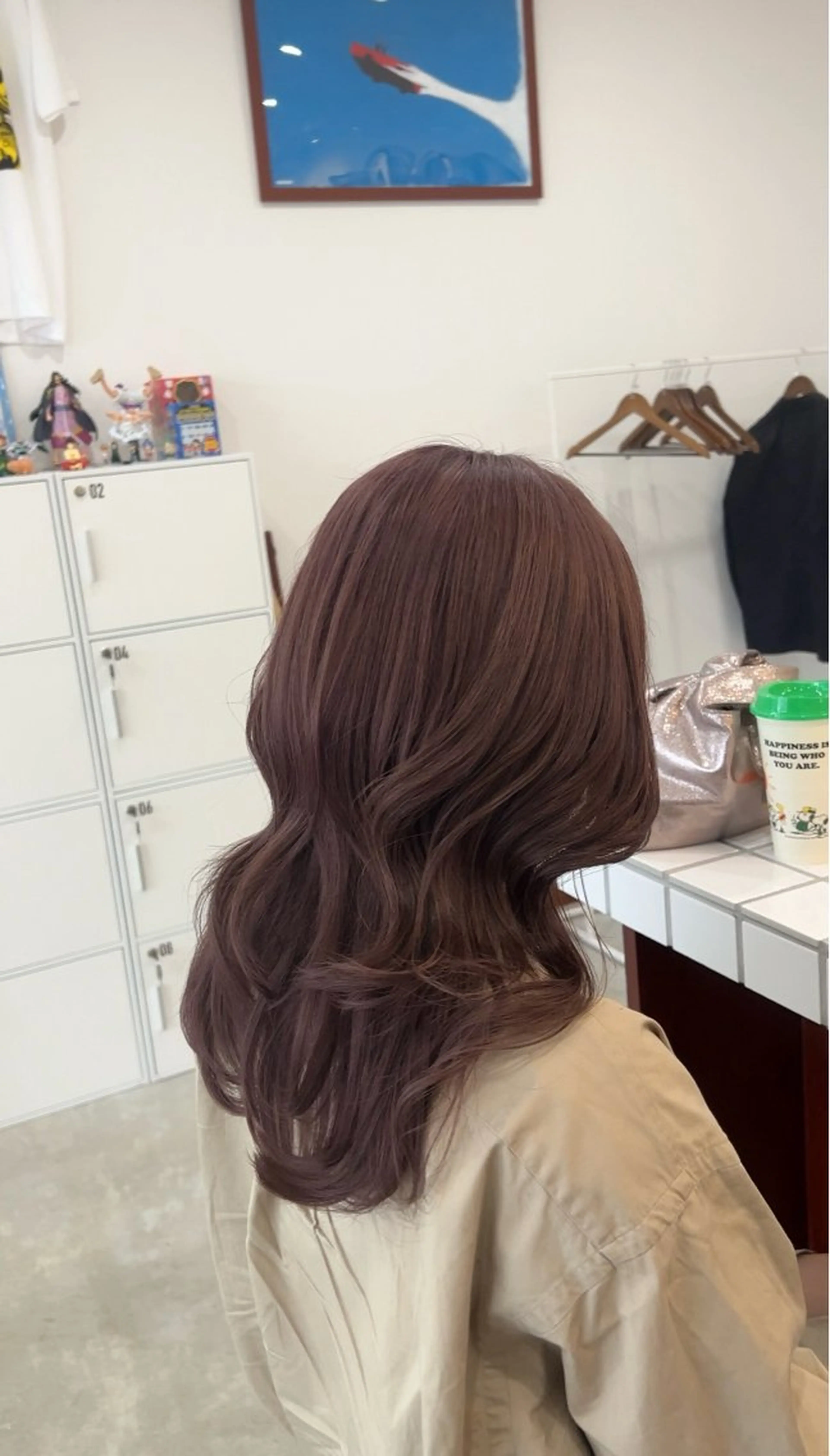 セミロング カラー 齋藤 清香のヘアスタイル