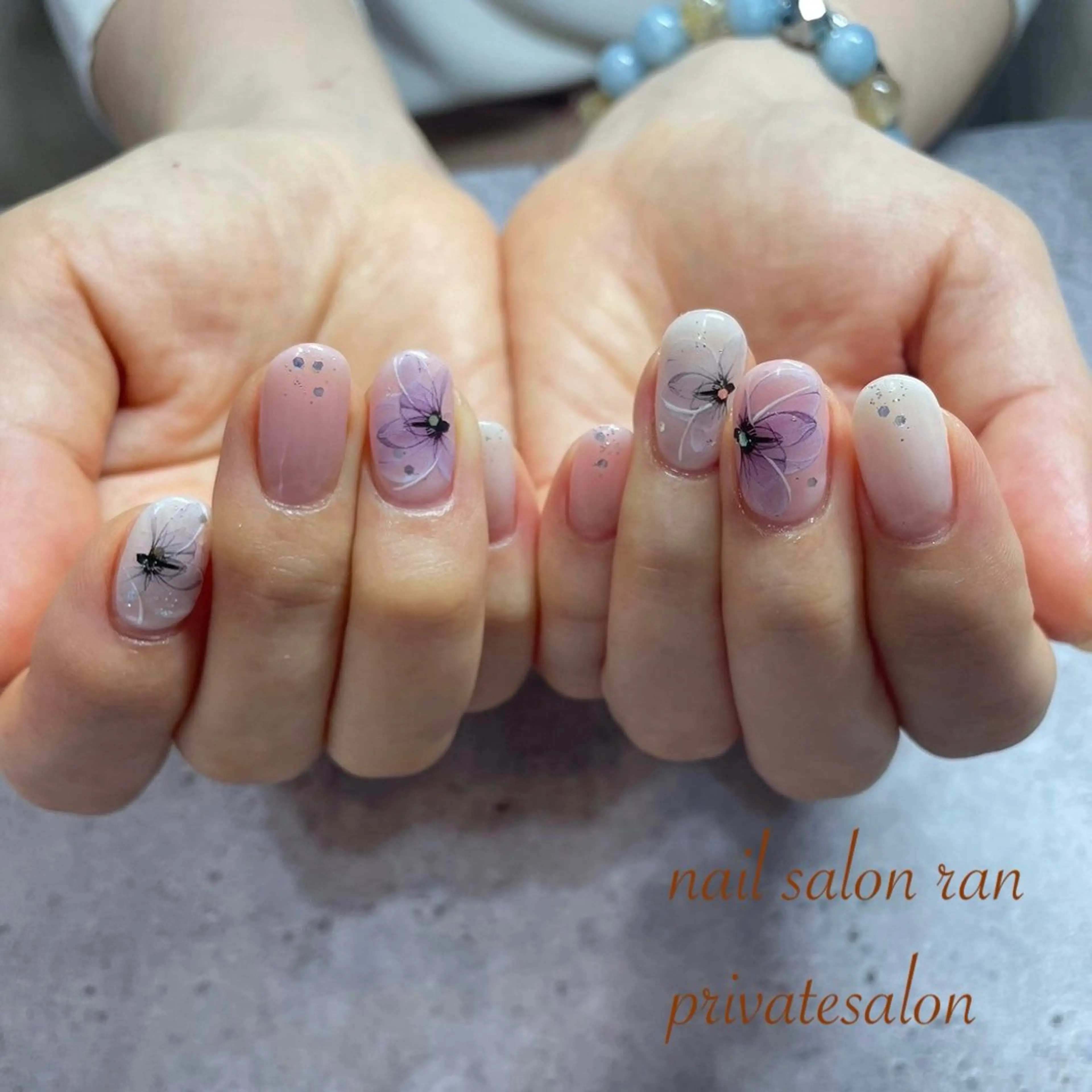 ネイル アートネイル ハンドネイル ハンドケア nailsalon ranのネイルデザイン