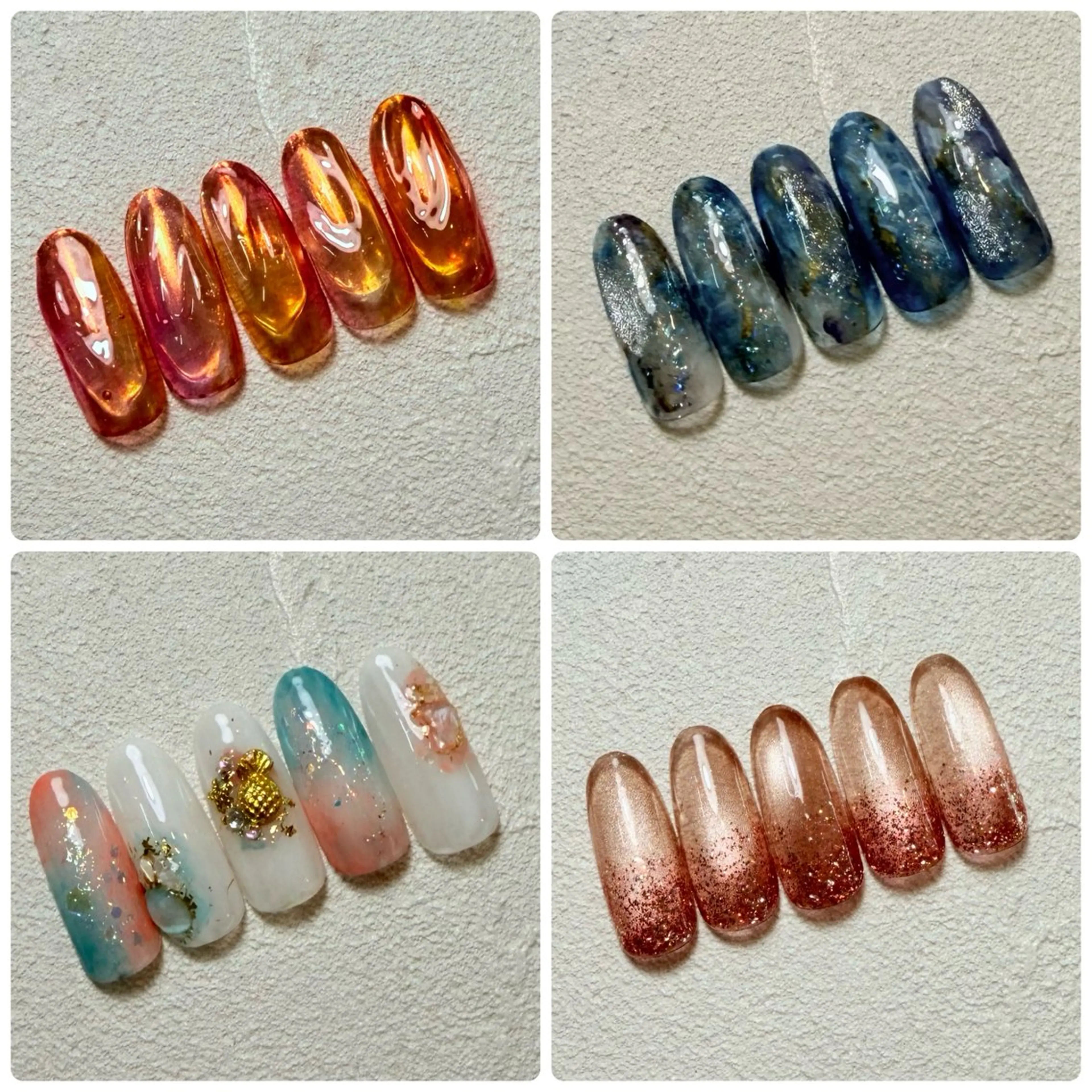 10本長さ出し☆毎月変わる定額デザインの写真