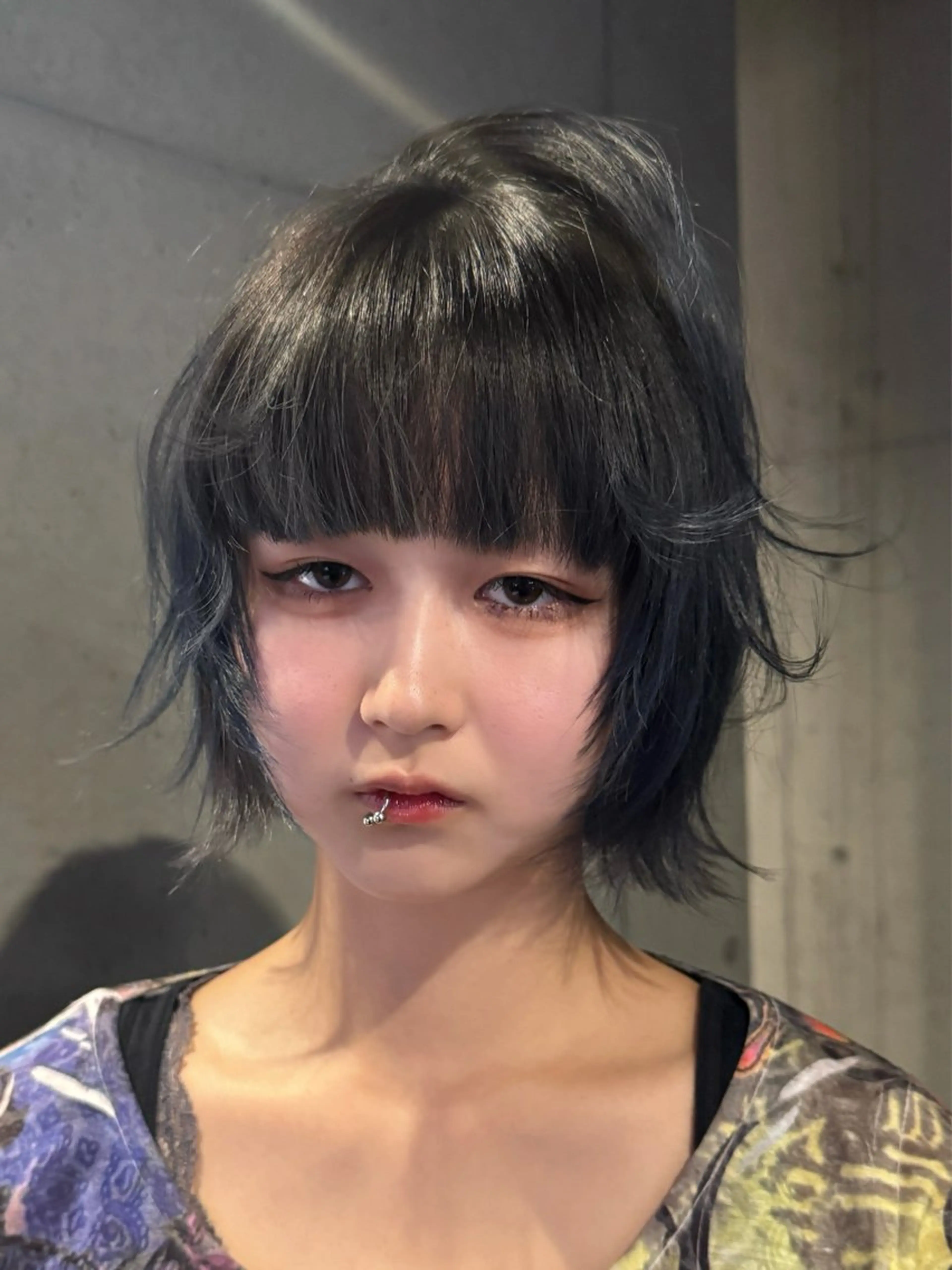 ショート カラー カット ヘアカラー トリートメント だいち/ハイトーン/ デザインカラーのヘアスタイル