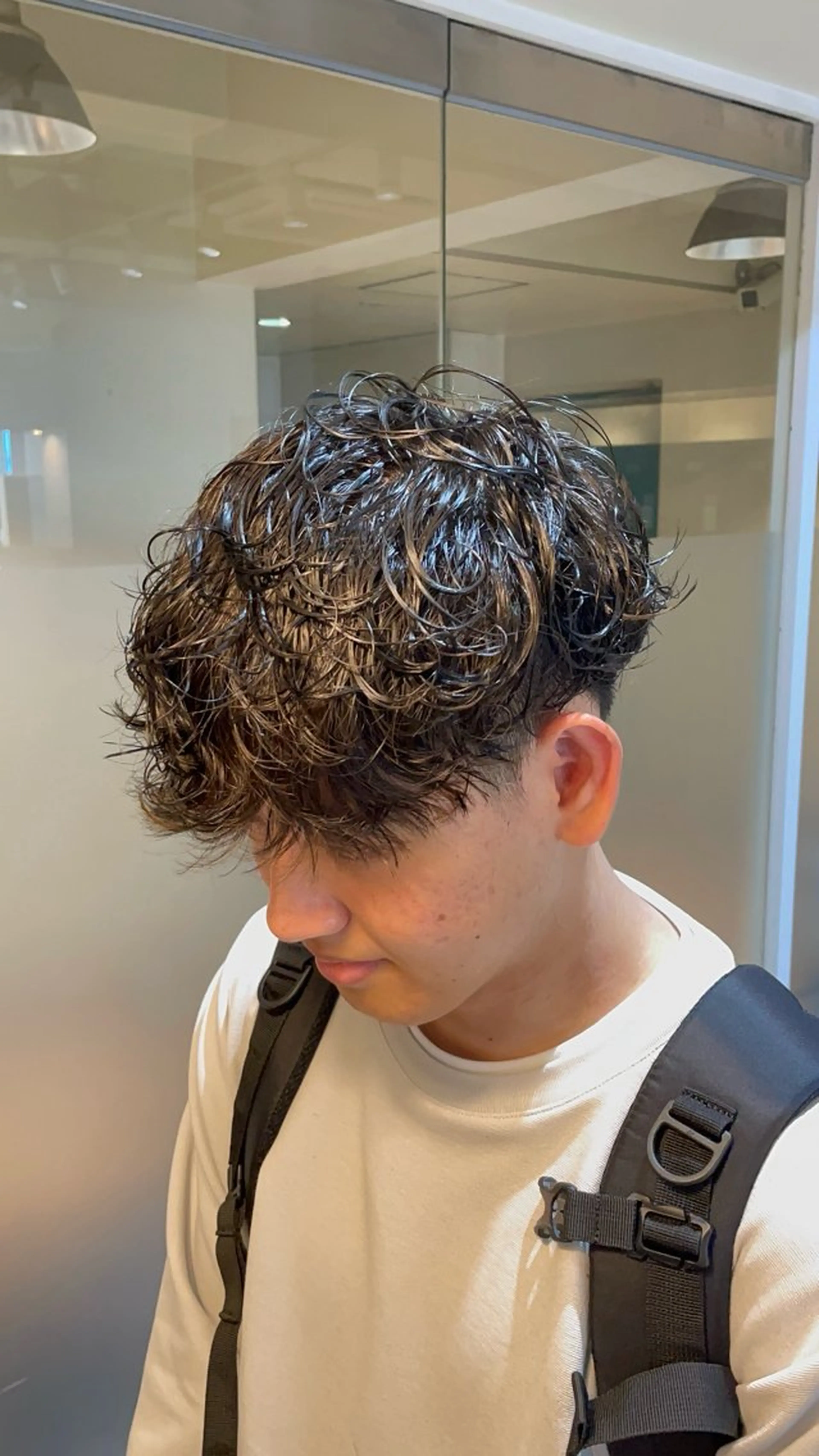パーマ メンズ メンズパーマ カット パーマ 💈メンズ職人 ルキト💈のヘアスタイル